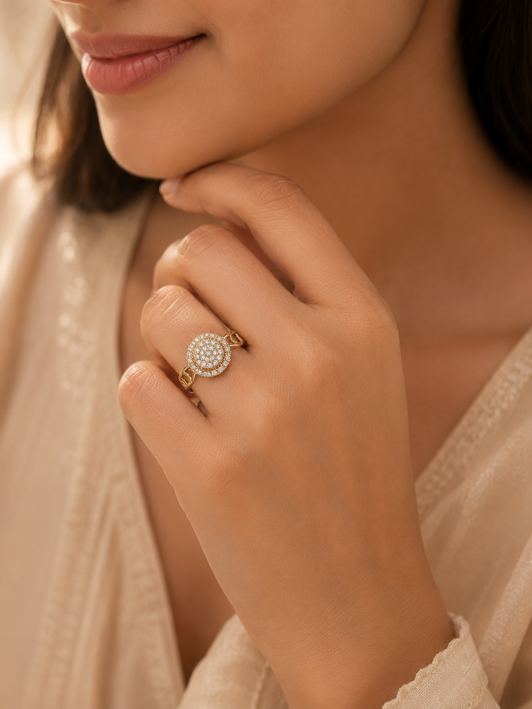 Iris Adjustable Ring