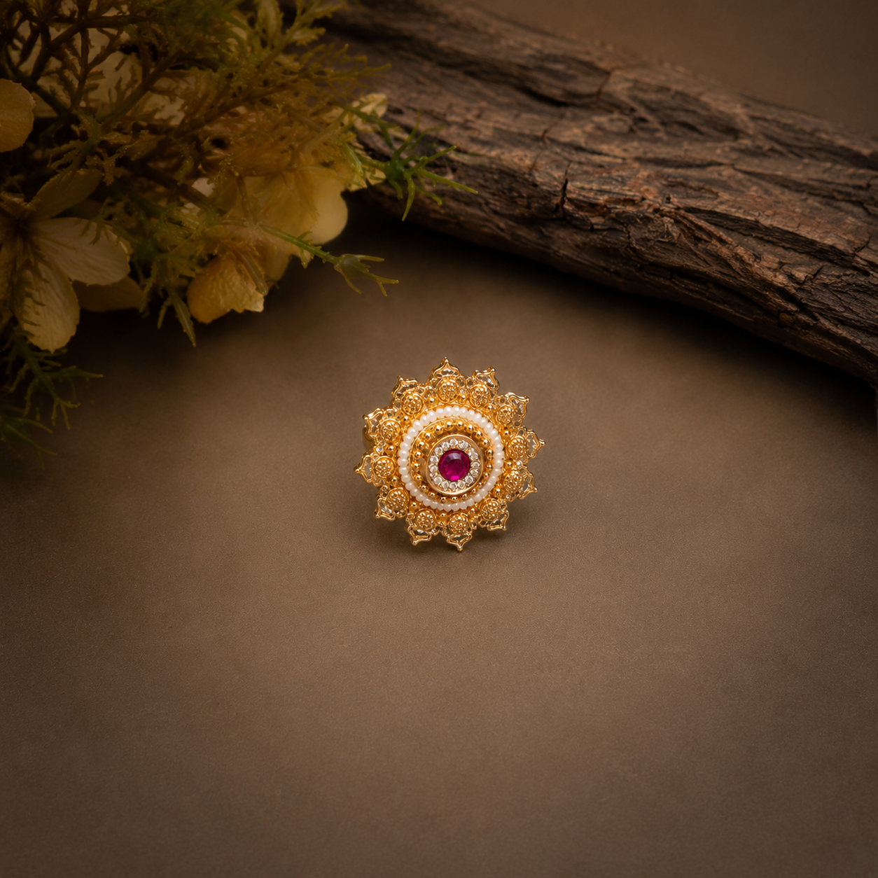 Maharika Adjustable Ring