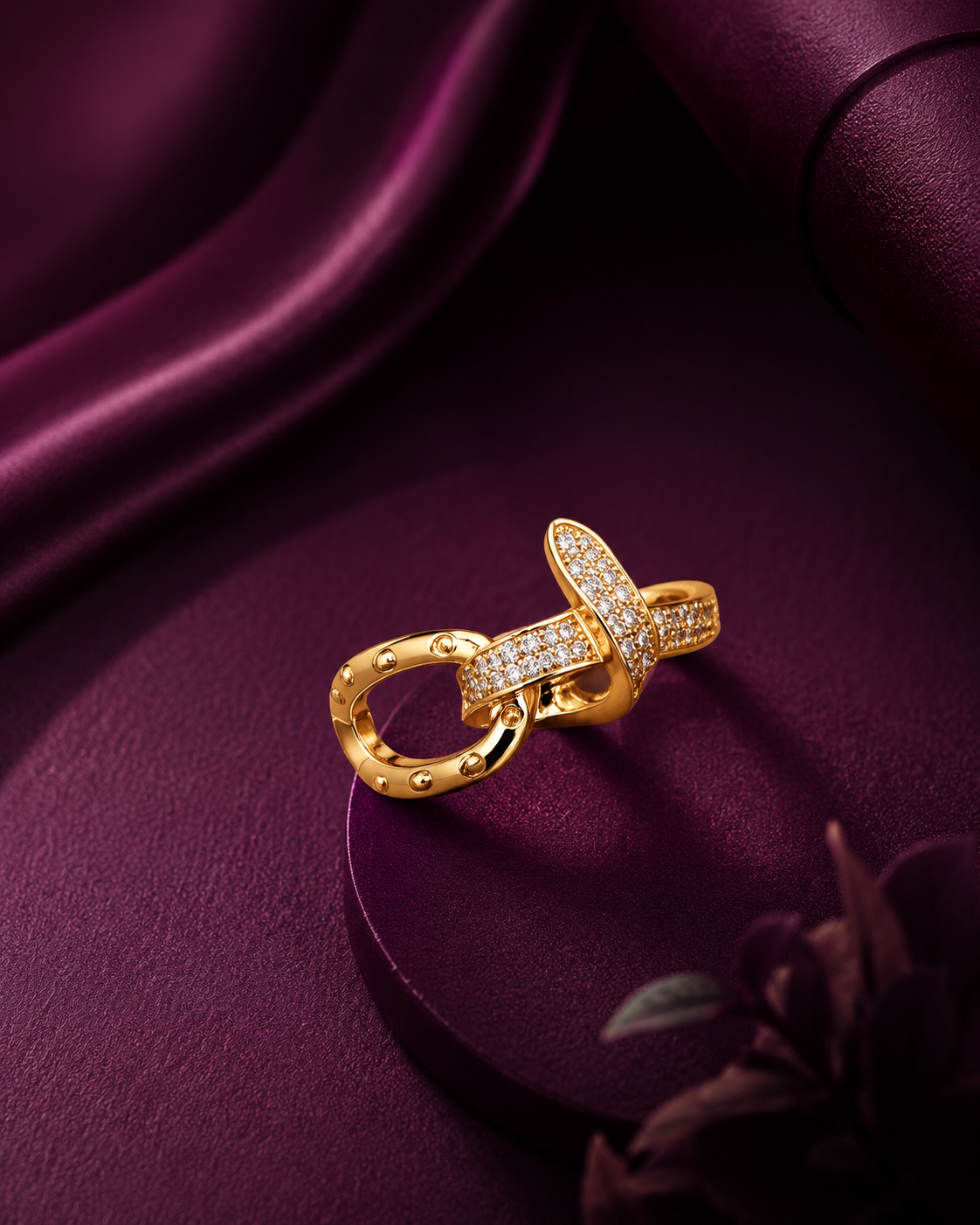 Knot Adjustable Ring