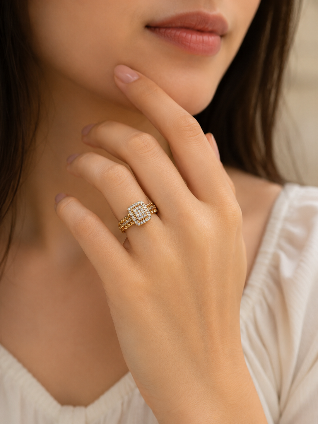 Pravya Adjustable Ring