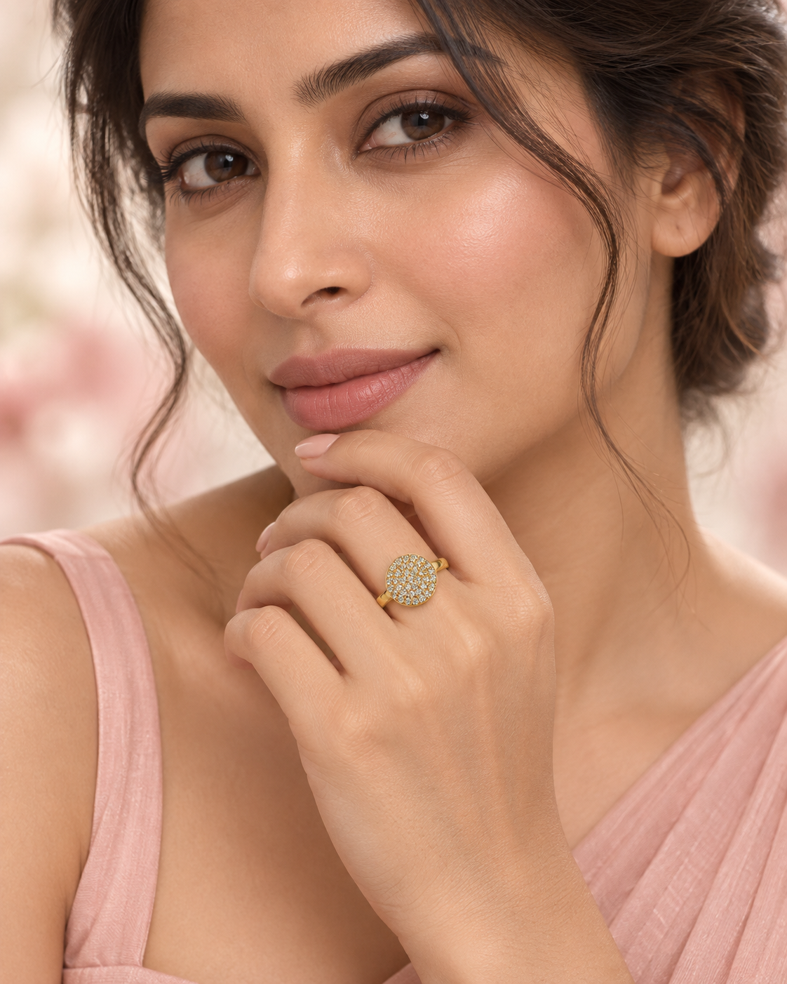 Teardrop Adjustable Ring