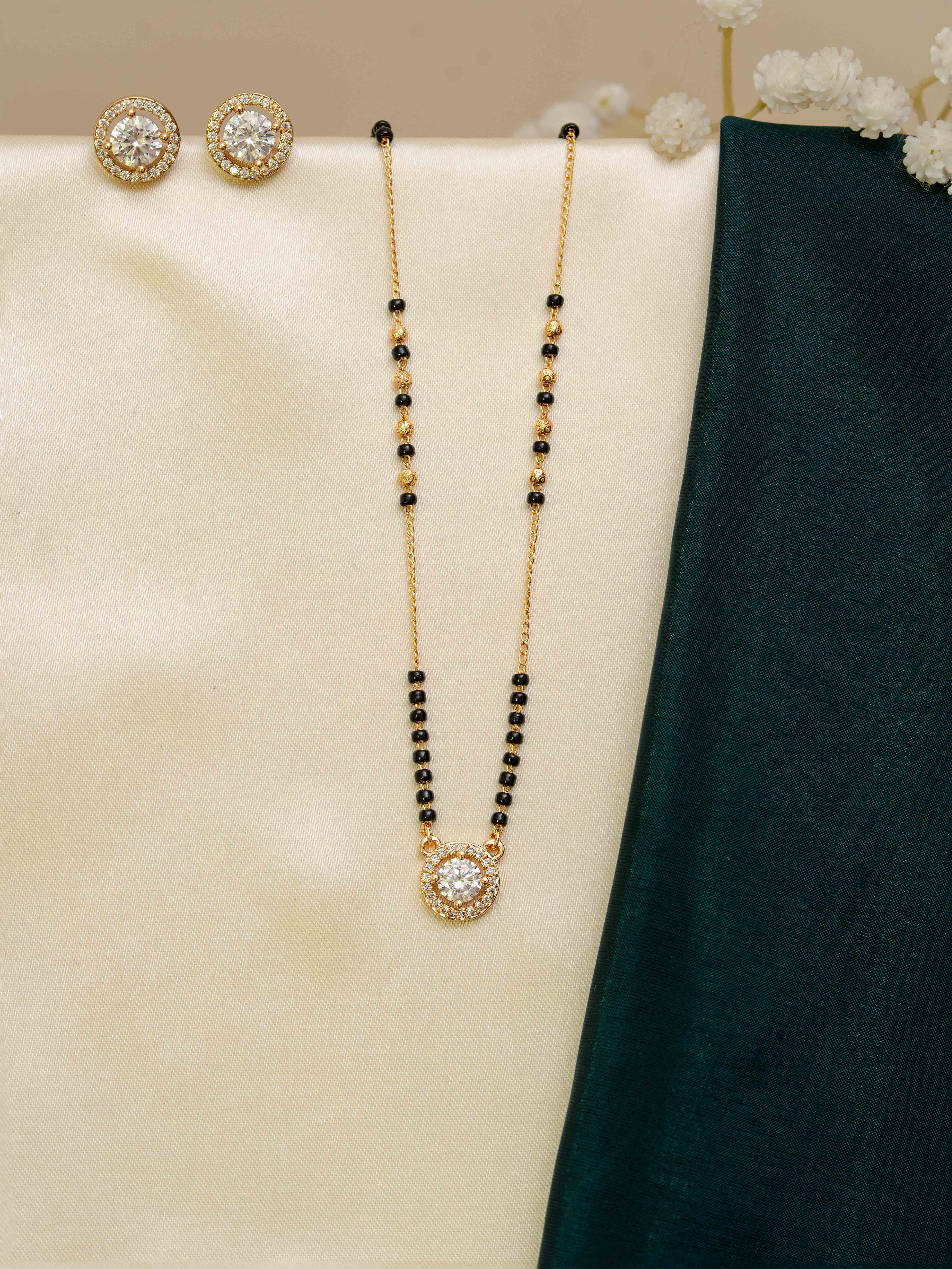 Emily Mangalsutra with Earrings