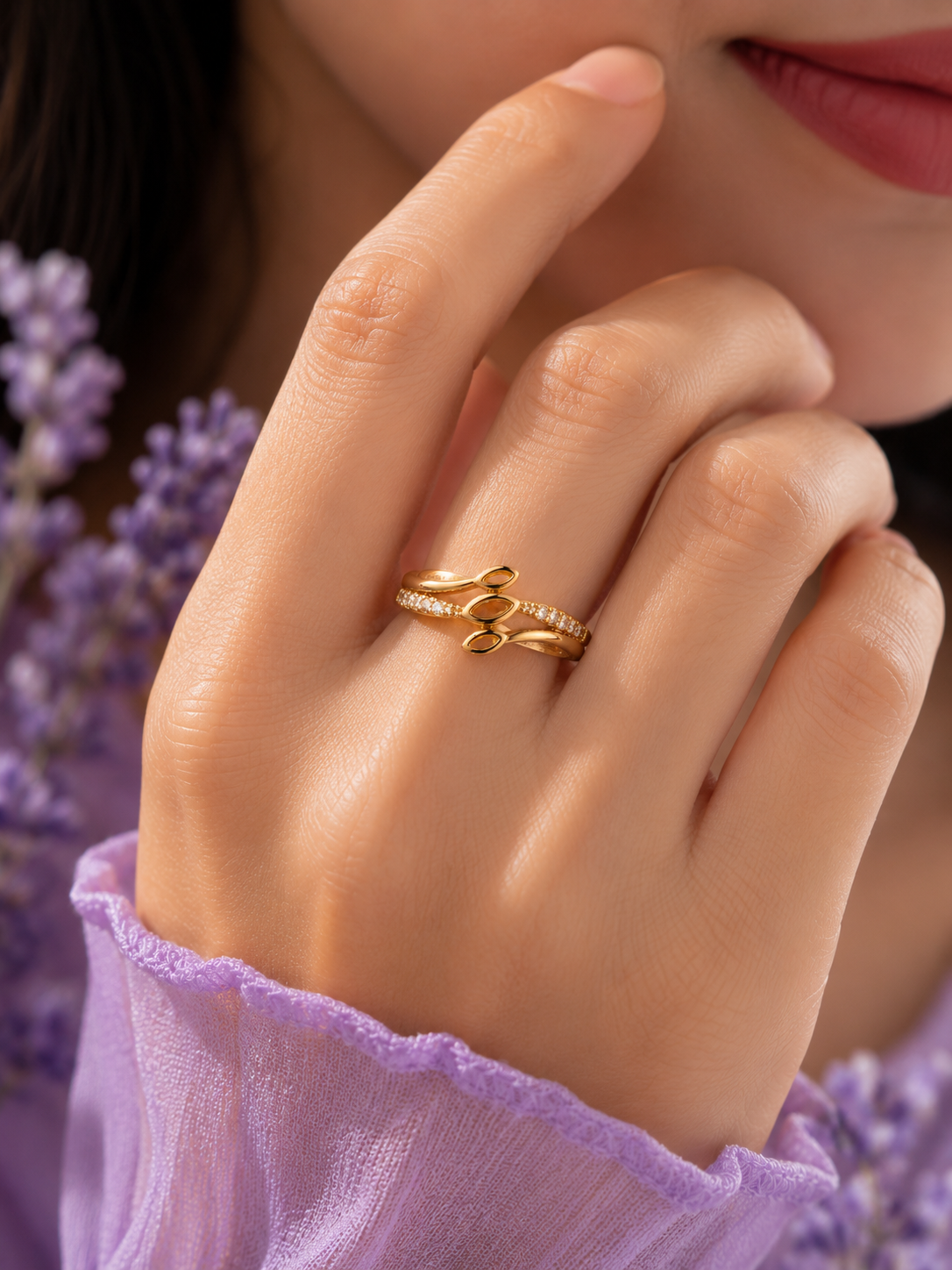 Paloma Adjustable Ring