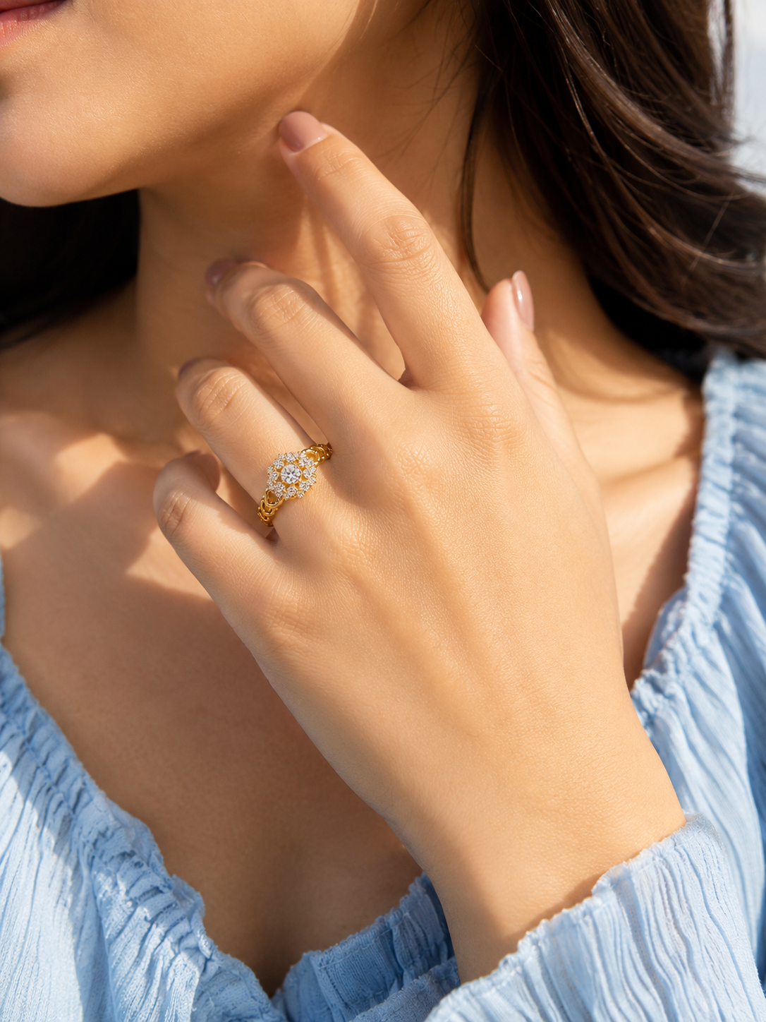 Yasmin Adjustable Ring