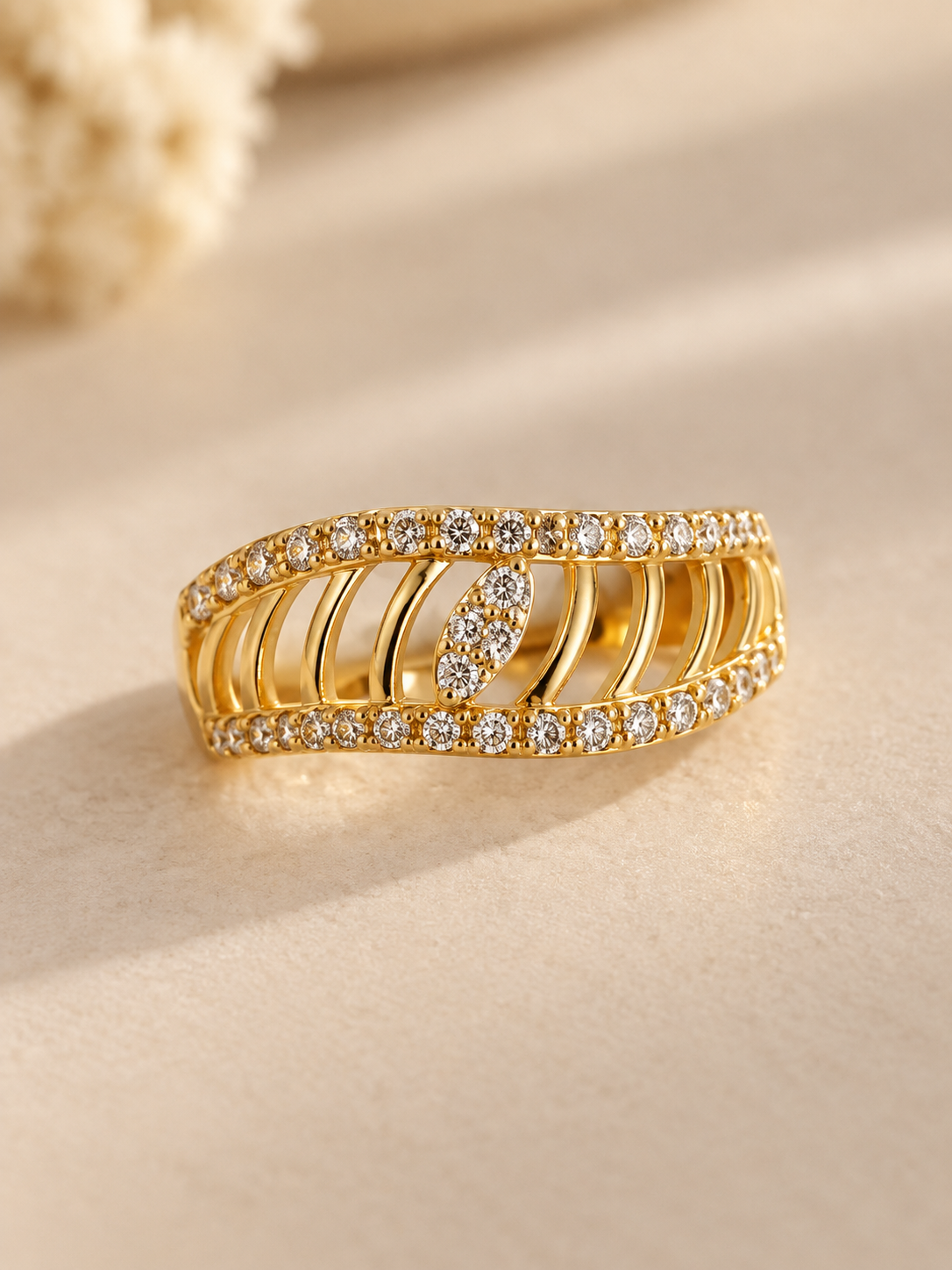 Vireya Adjustable Ring