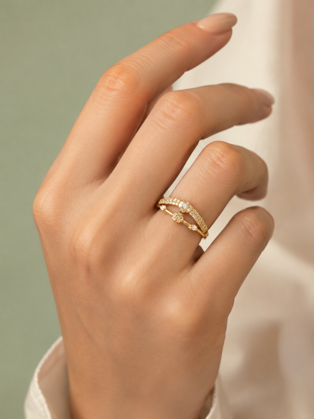Snidhi Adjustable Ring