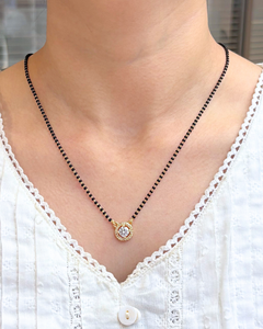 Emily Full Black Beads Mangalsutra
