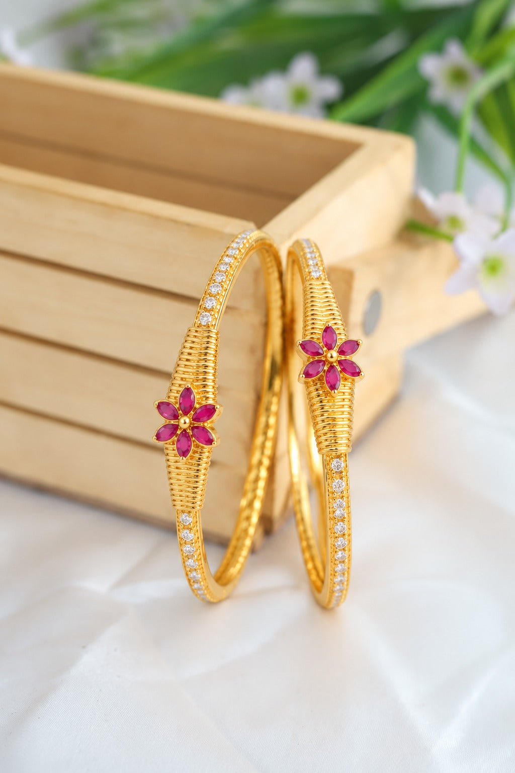 Meenakshi Bangle ( Set of 2 )