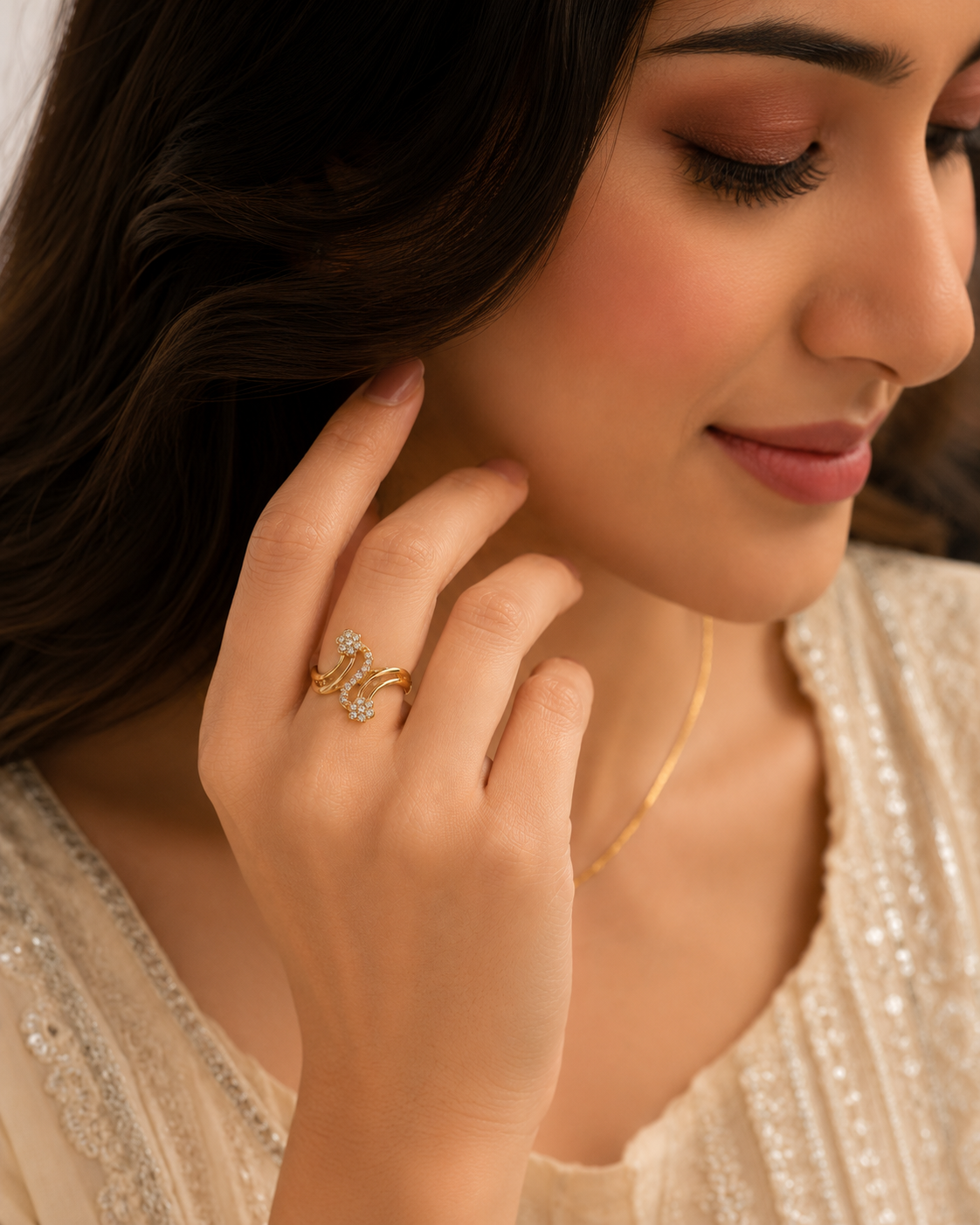 Linear Adjustable Ring