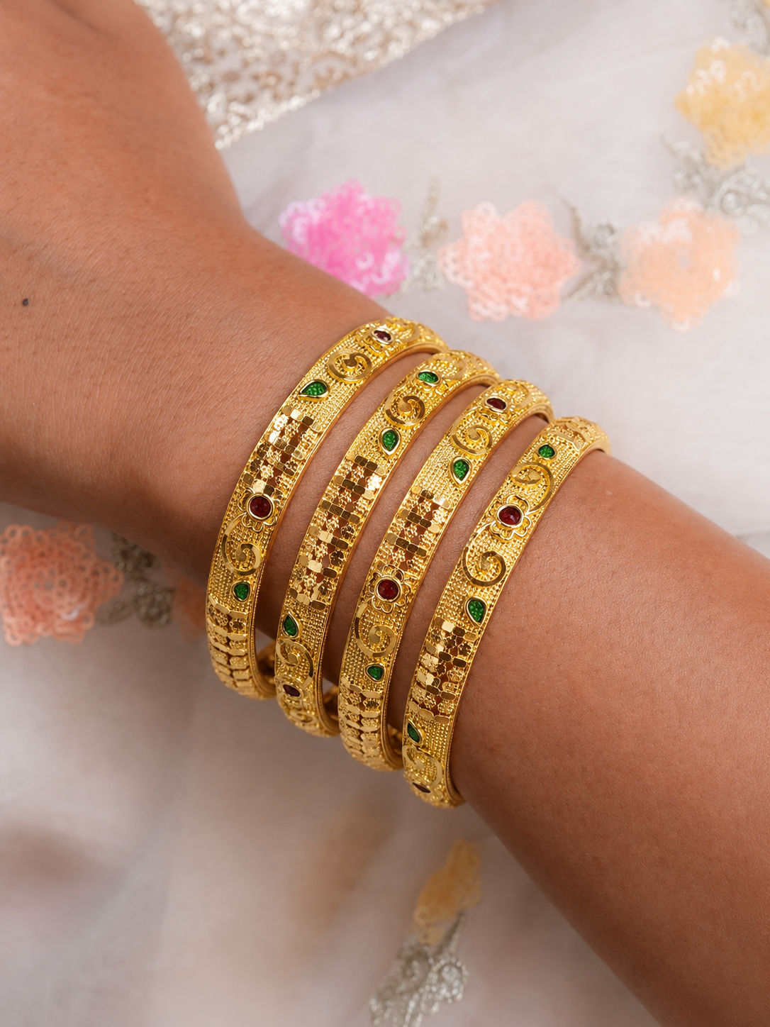 Pinal Bangle (Set of 4)