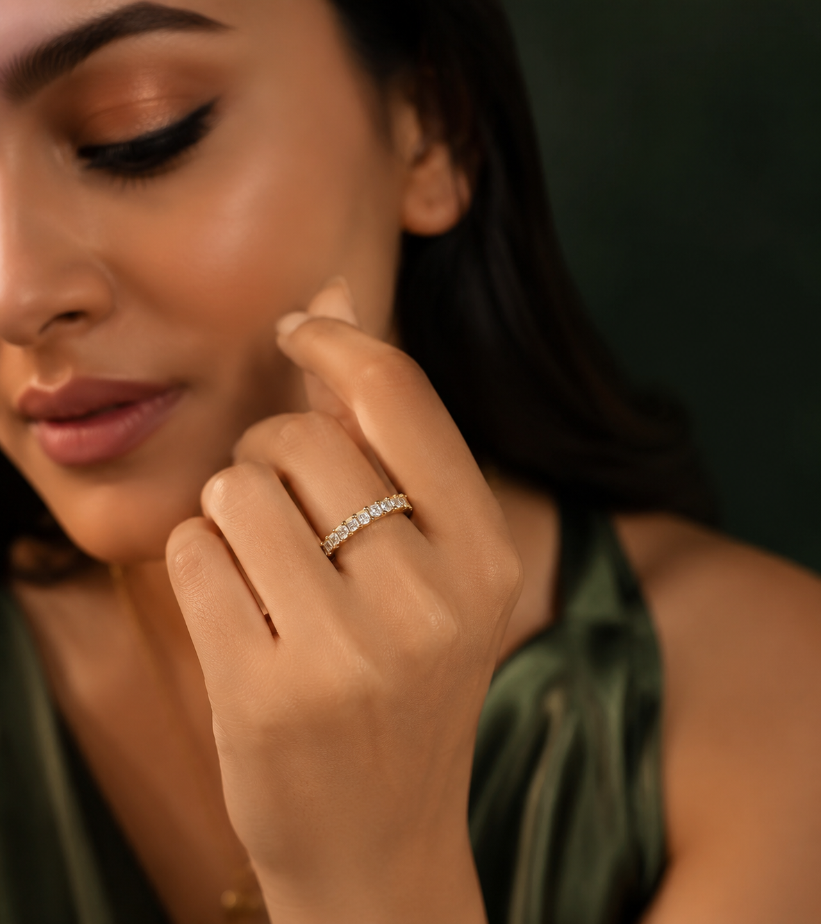 Cherry Adjustable Ring