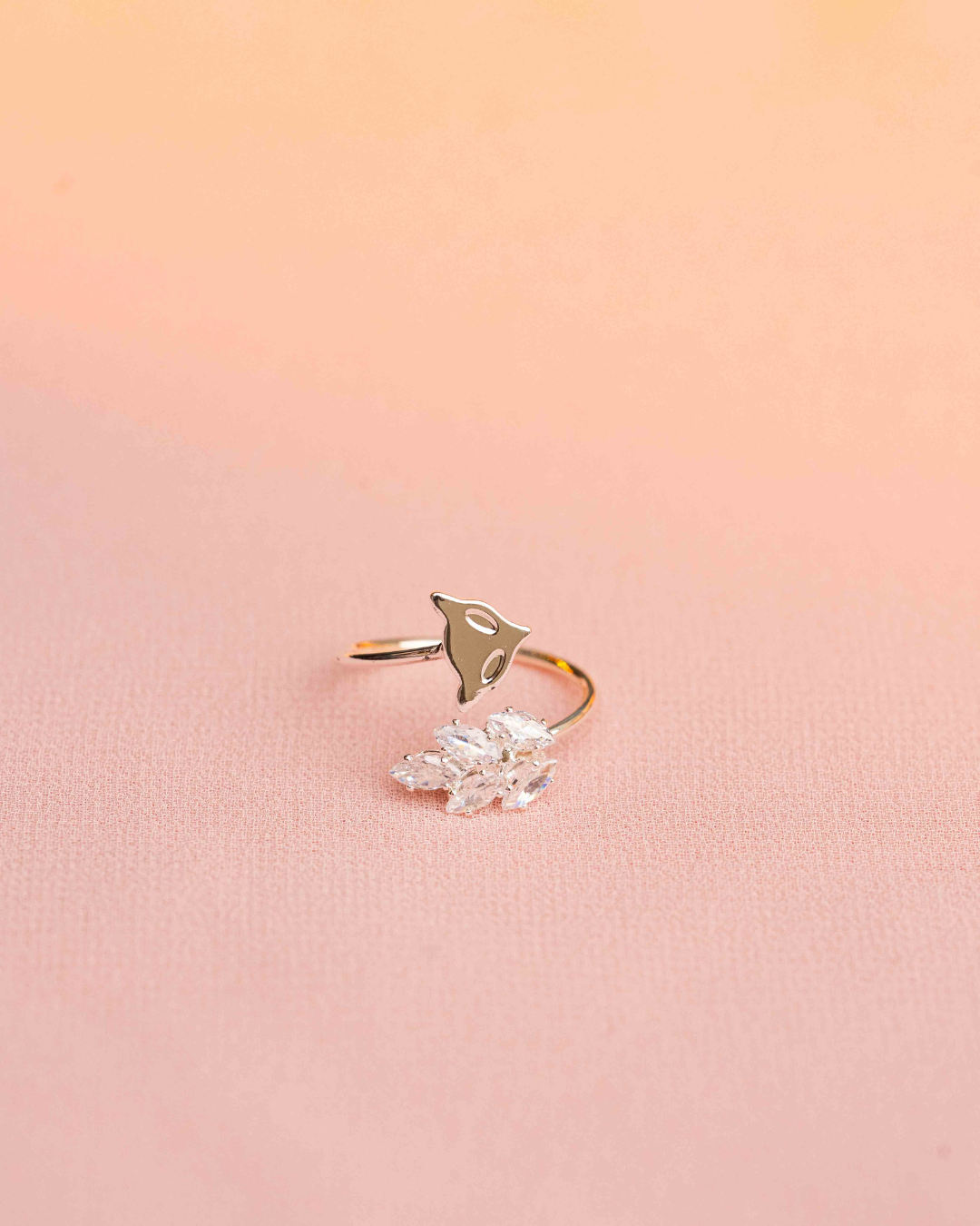 Moon Fern Adjustable Ring