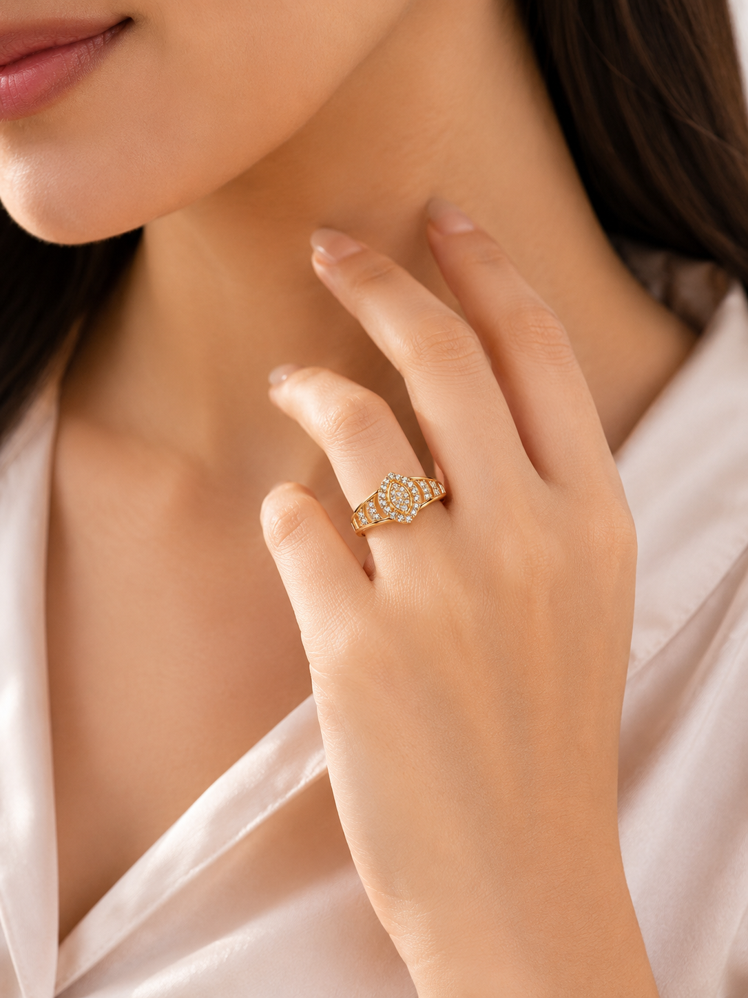 Vyomi Adjustable Ring