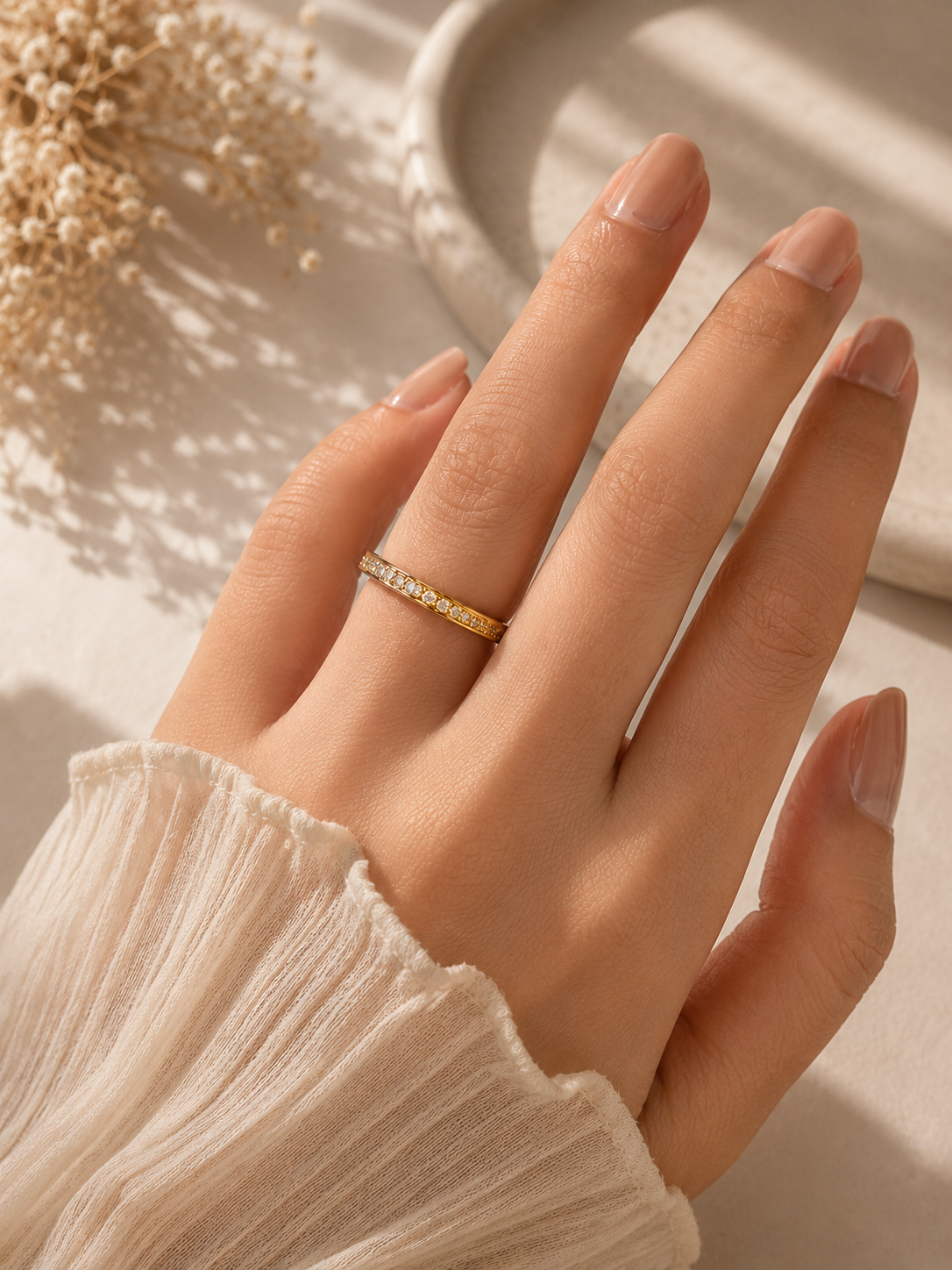 Zivah Adjustable Ring