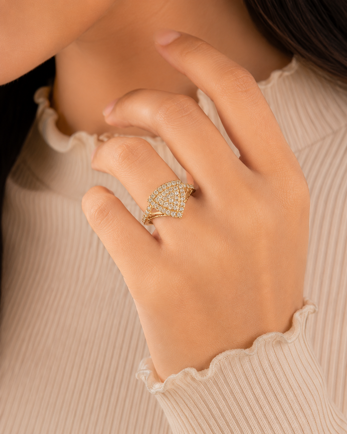 Yamika Adjustable Ring