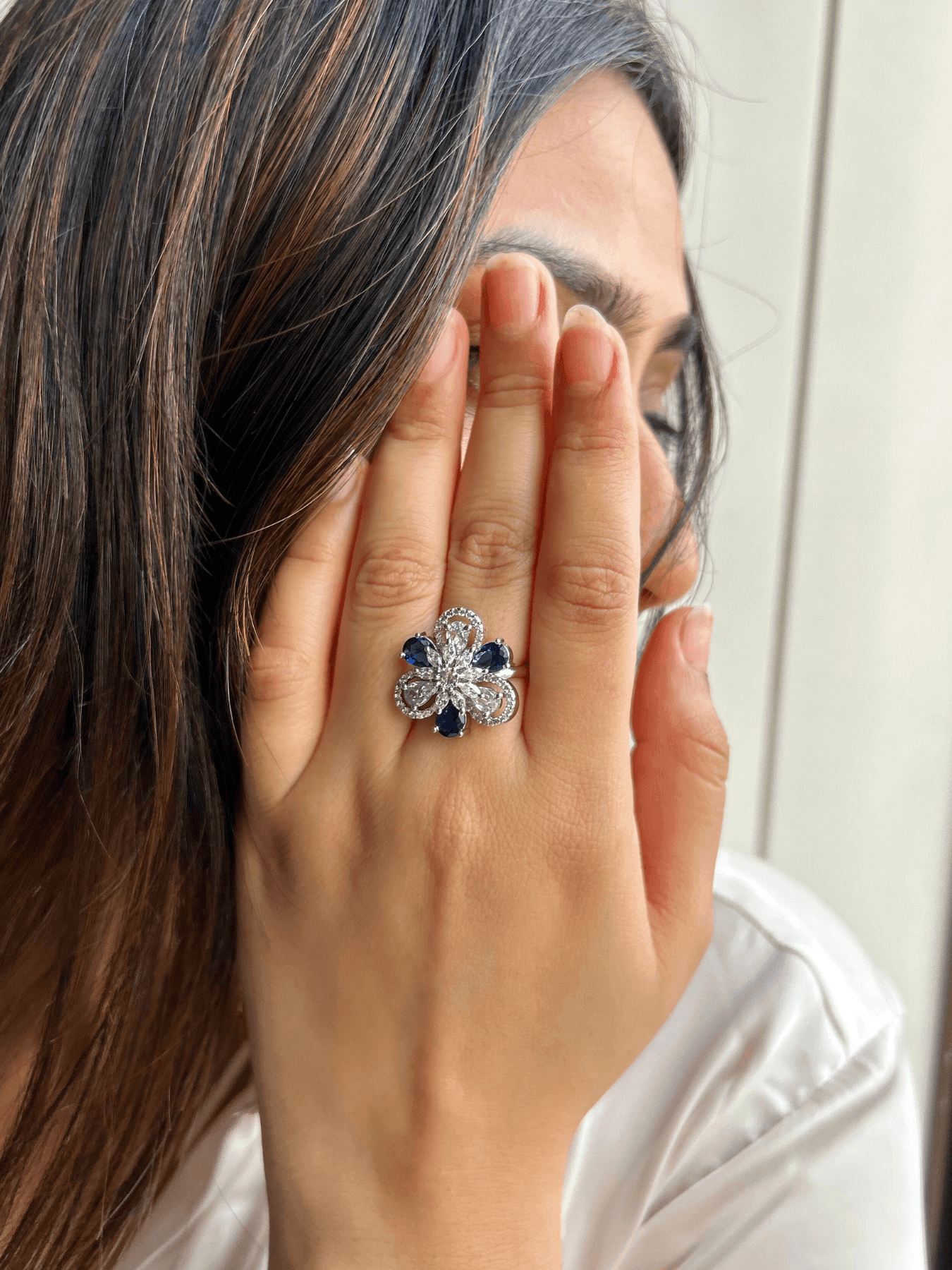 Amalia Adjustable Ring - Zeraki Jewels 