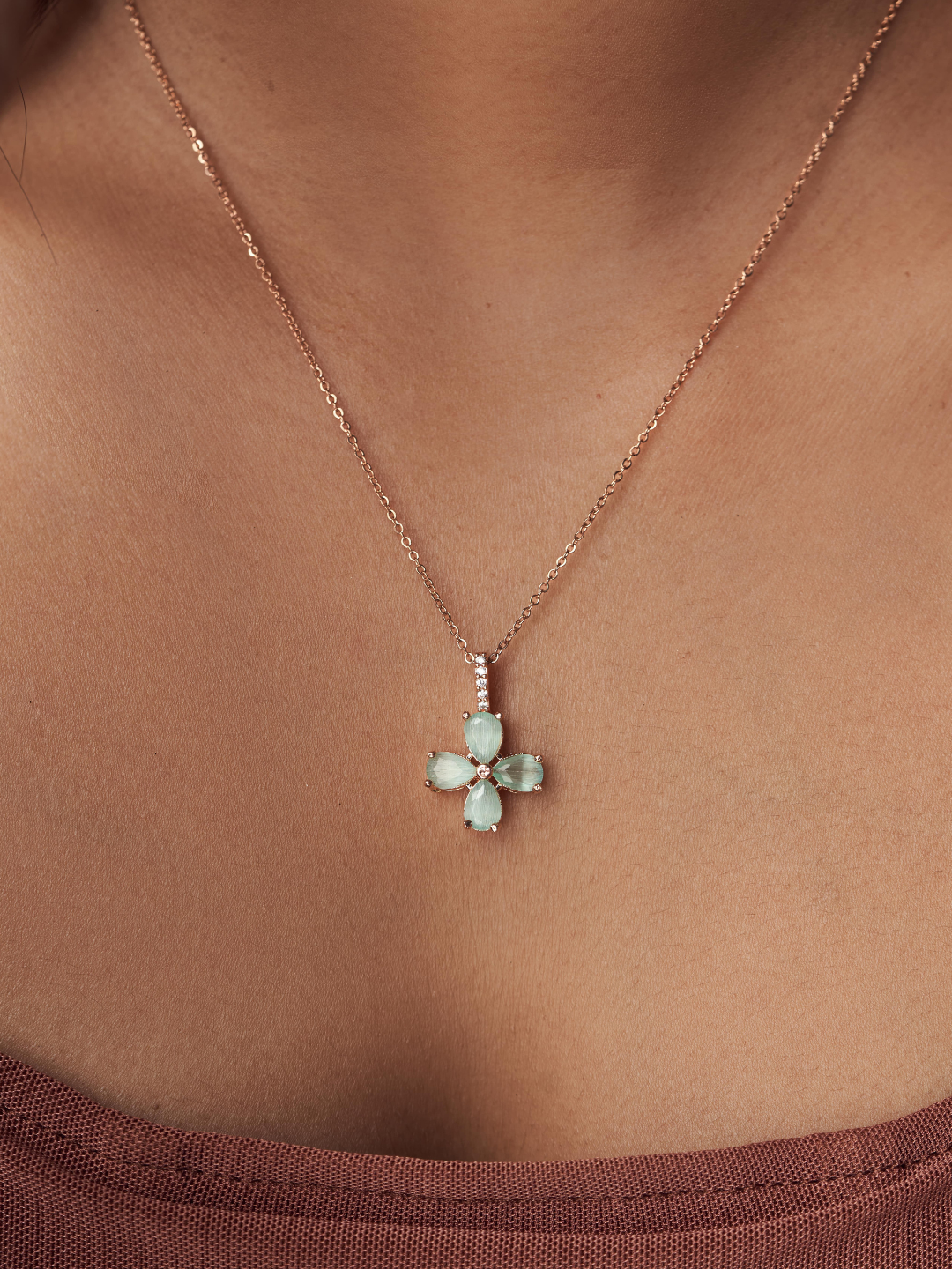 Blossom Pendant Set - Zeraki Jewels 