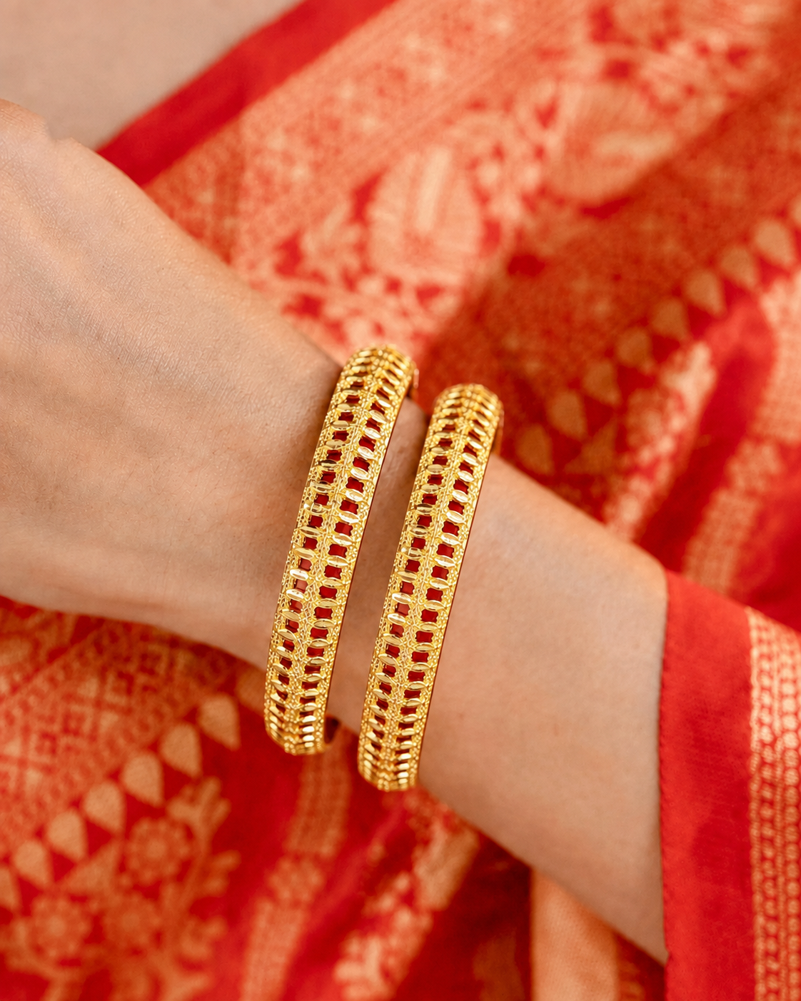 Saanvi Bangle. (Set of 2)