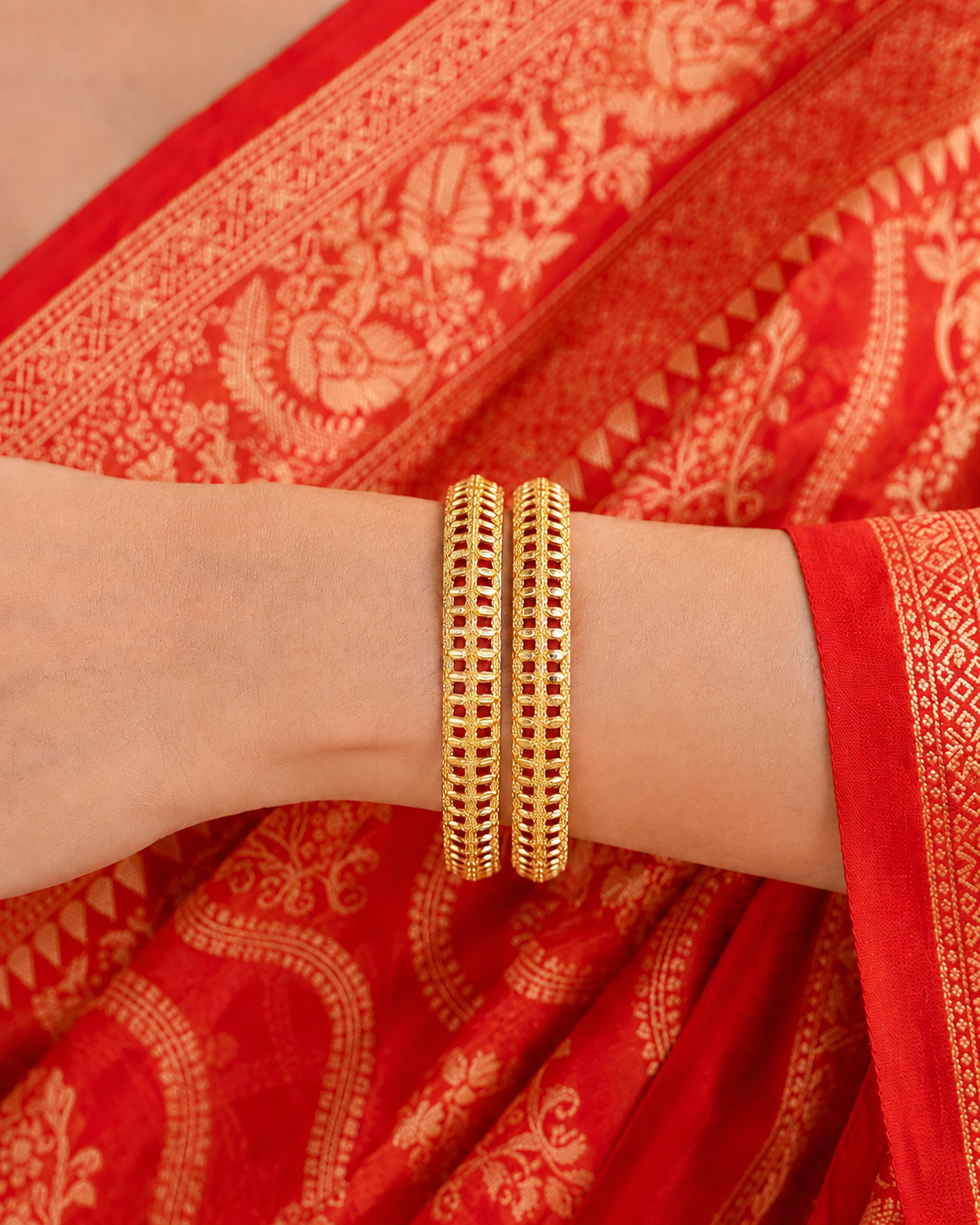 Saanvi Bangle. (Set of 2)