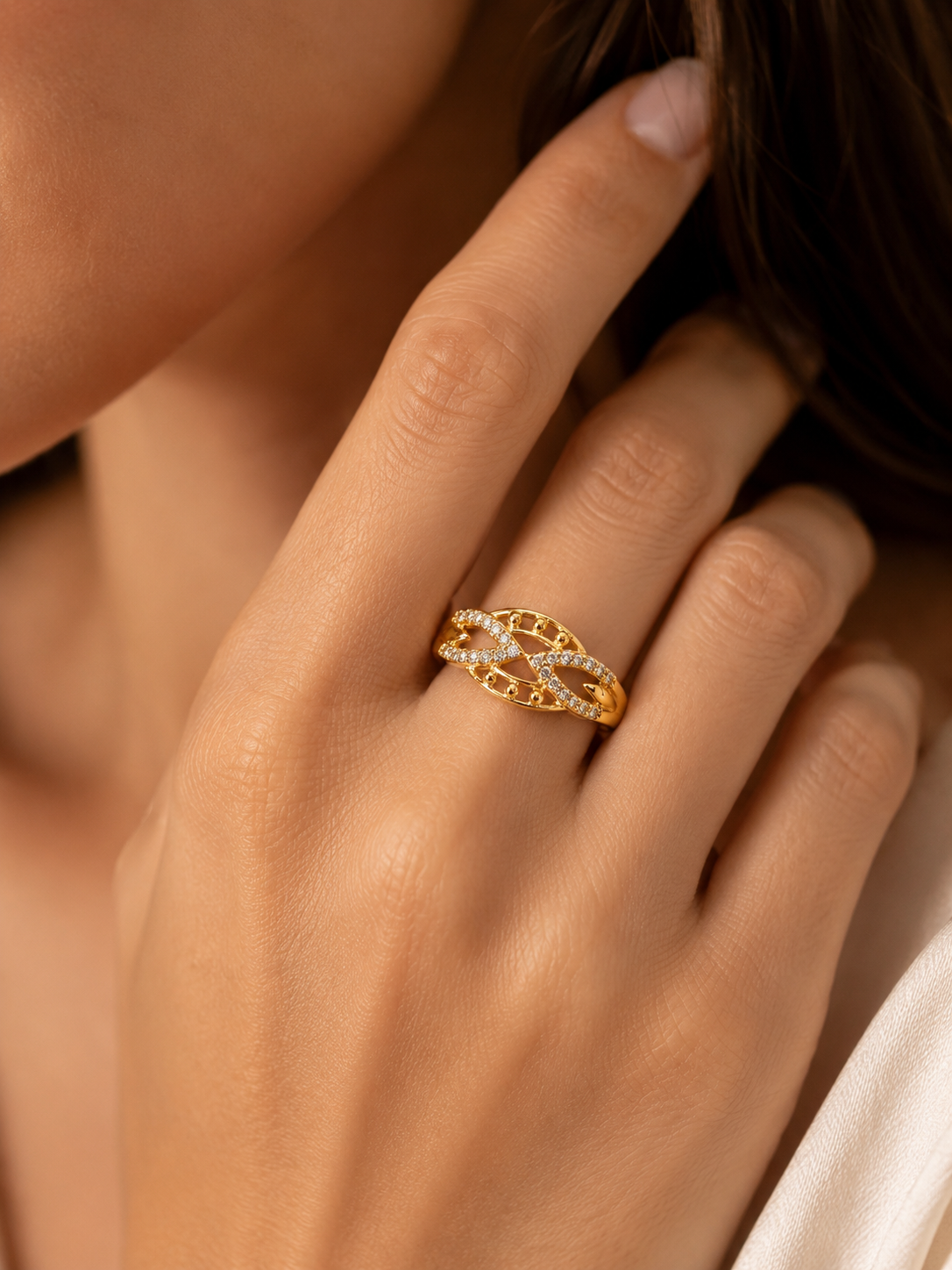 Reina Adjustable Ring