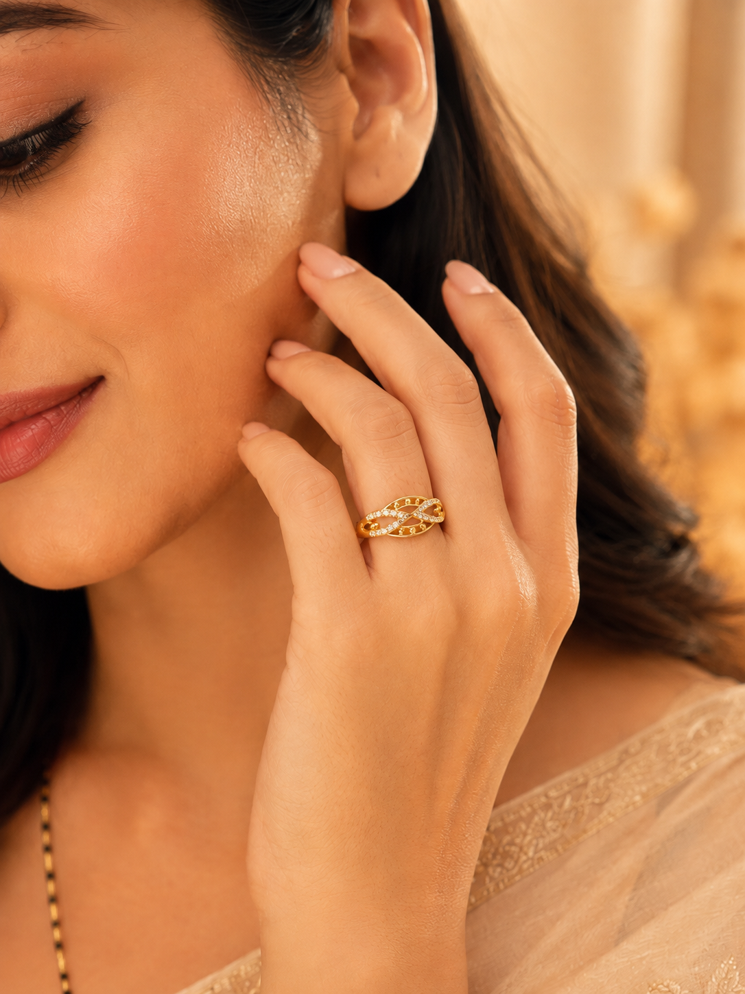Reina Adjustable Ring