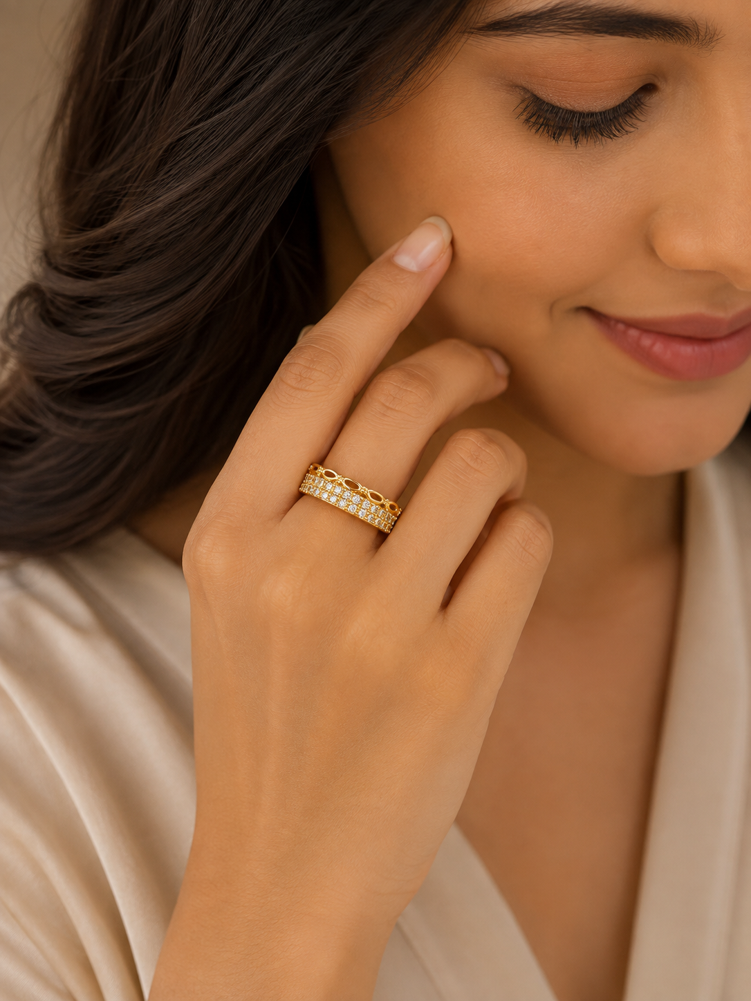 Runa Adjustable Ring