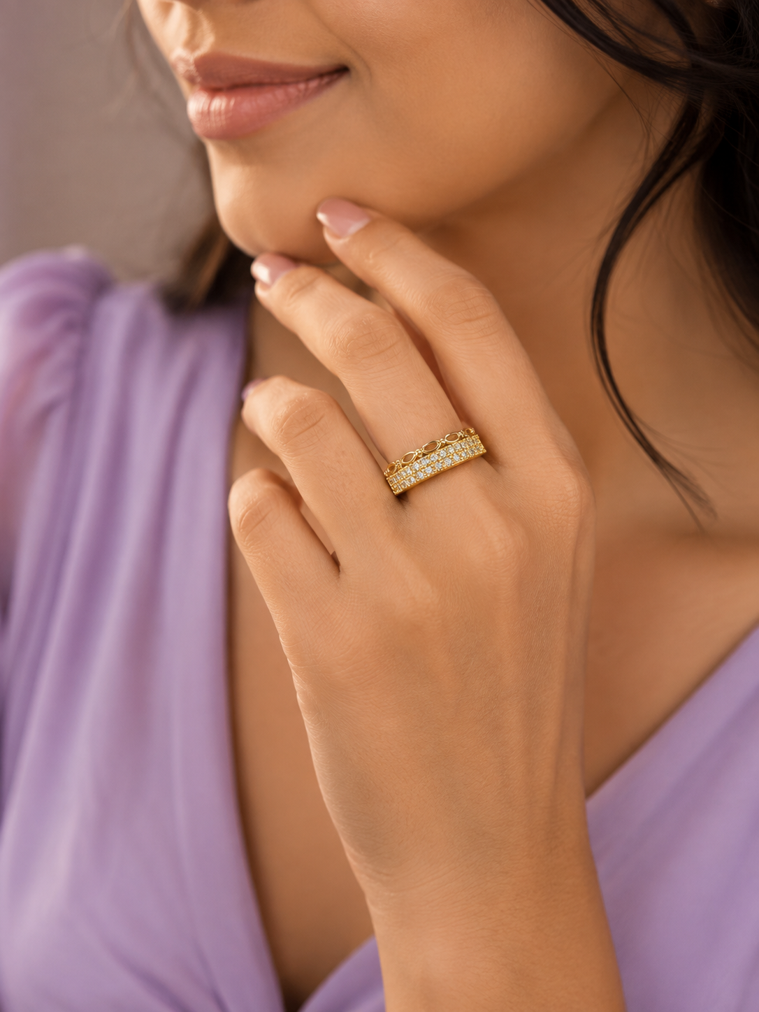 Runa Adjustable Ring
