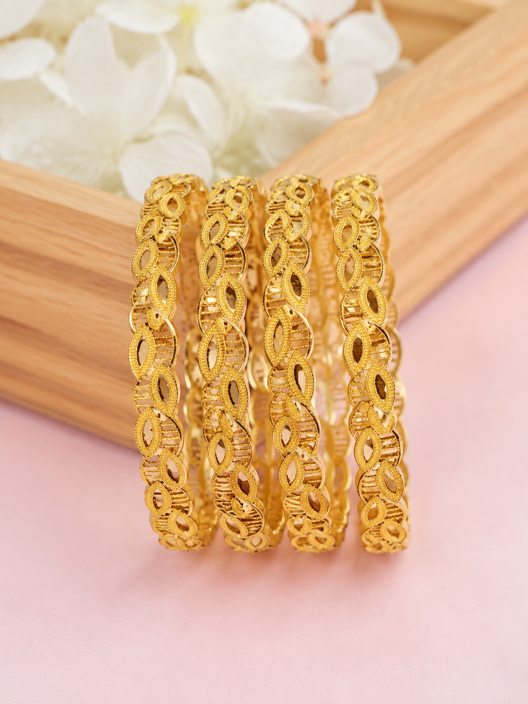 Devika Bangle (Set of 4)