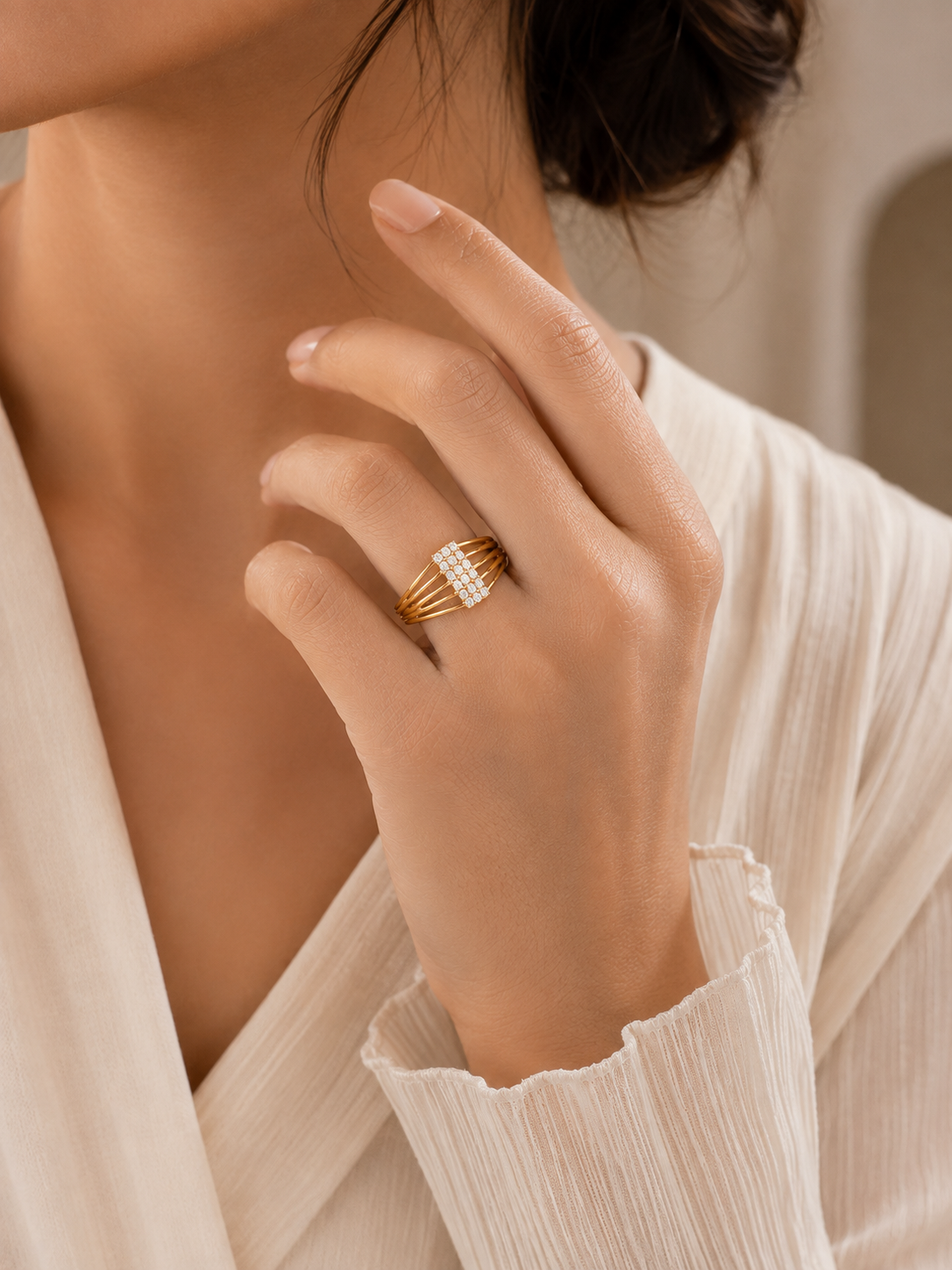 Fio Adjustable Ring