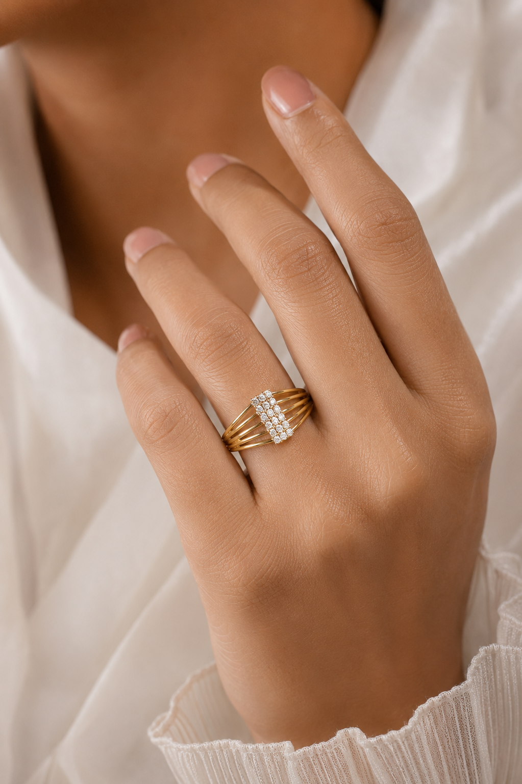 Fio Adjustable Ring
