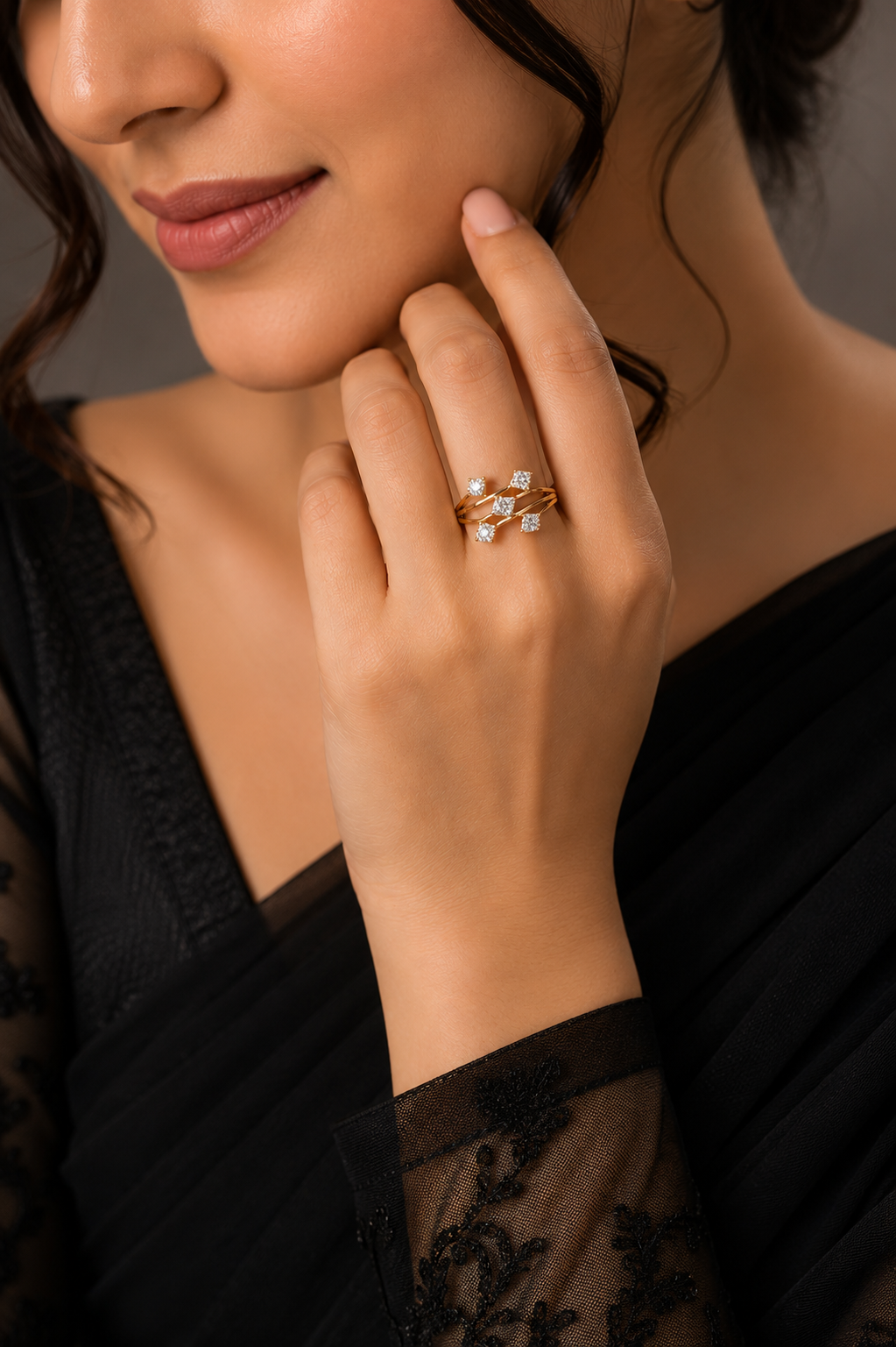 Melina Adjustable Ring