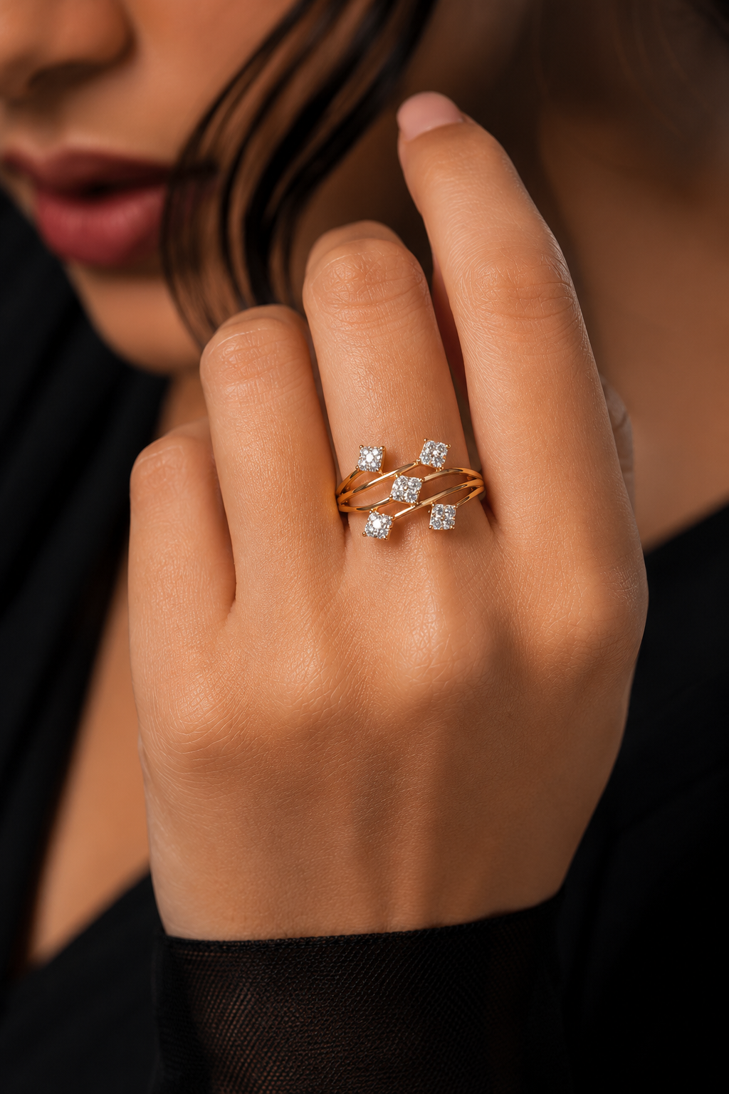 Melina Adjustable Ring