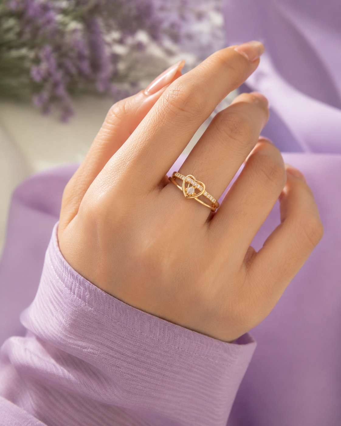 Hrida Adjustable Ring