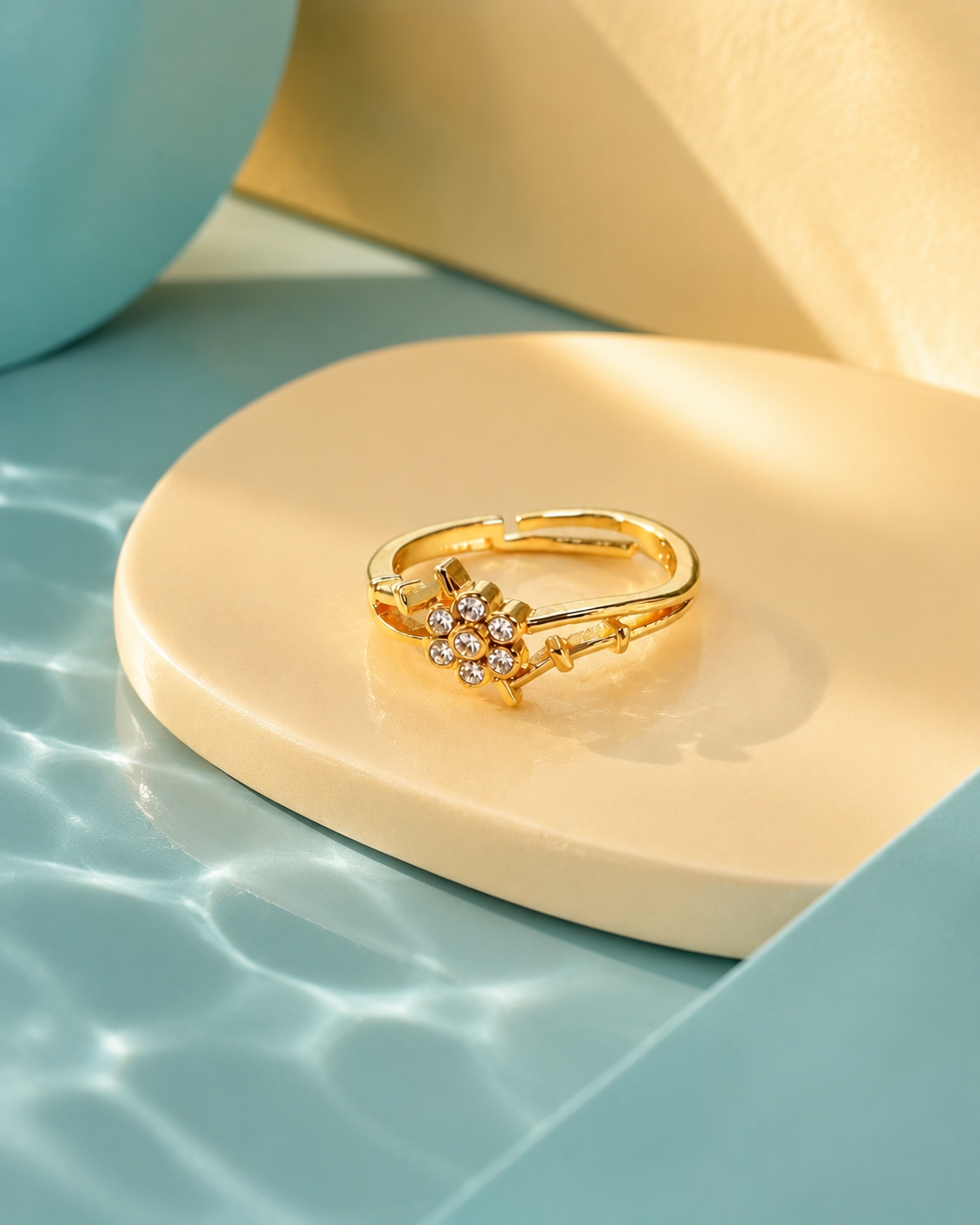 River Adjustable Ring