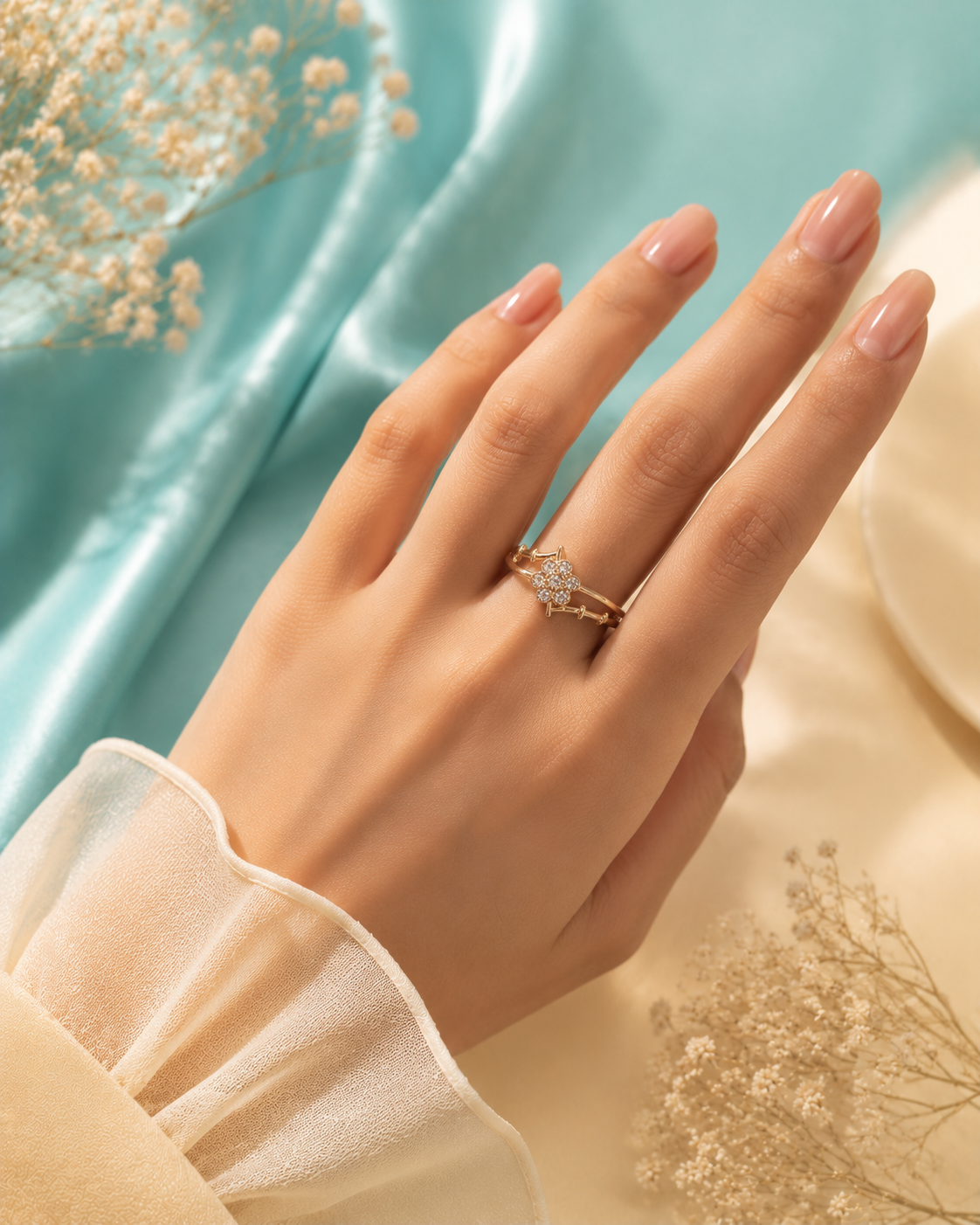 River Adjustable Ring