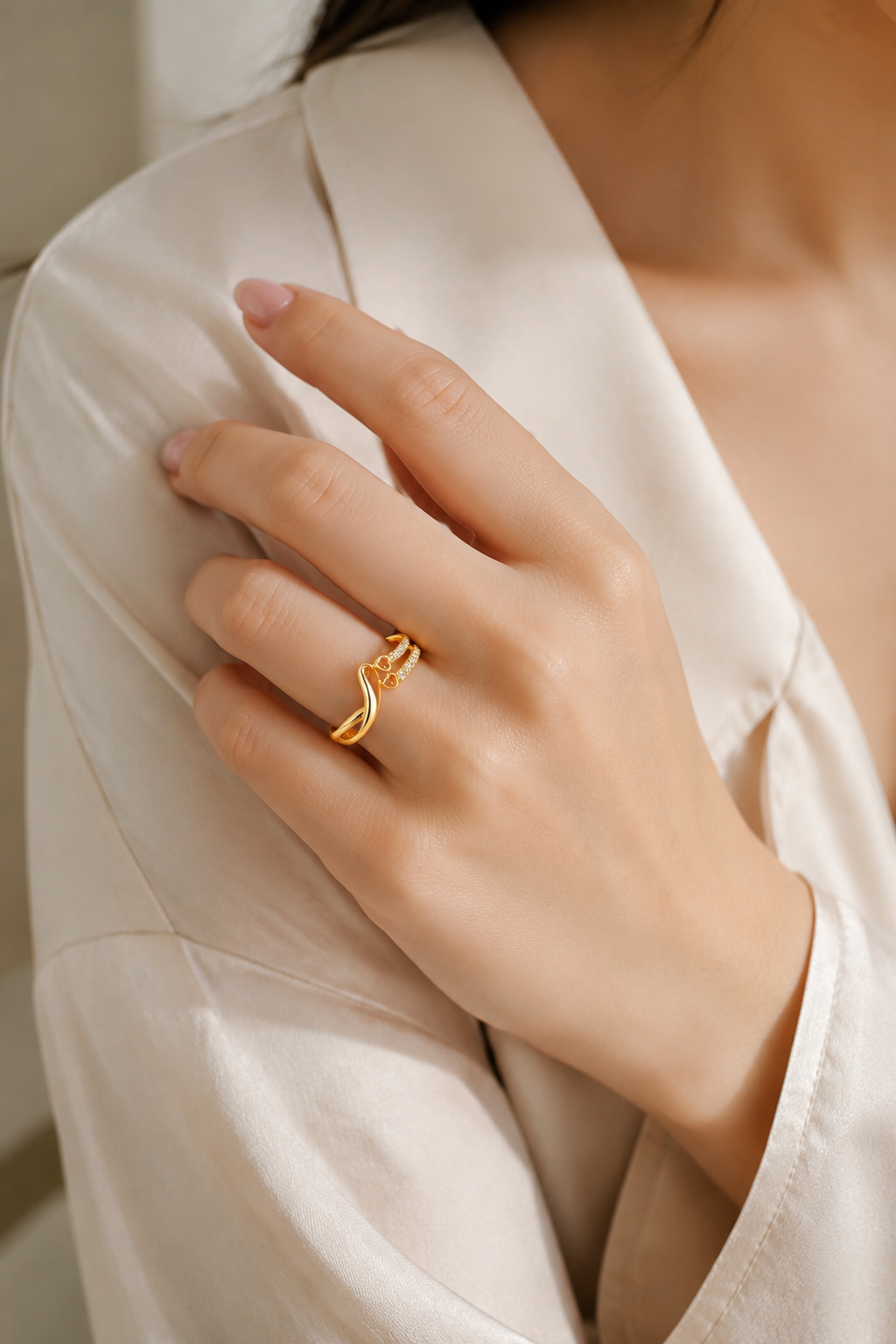 Bubbly Adjustable Ring