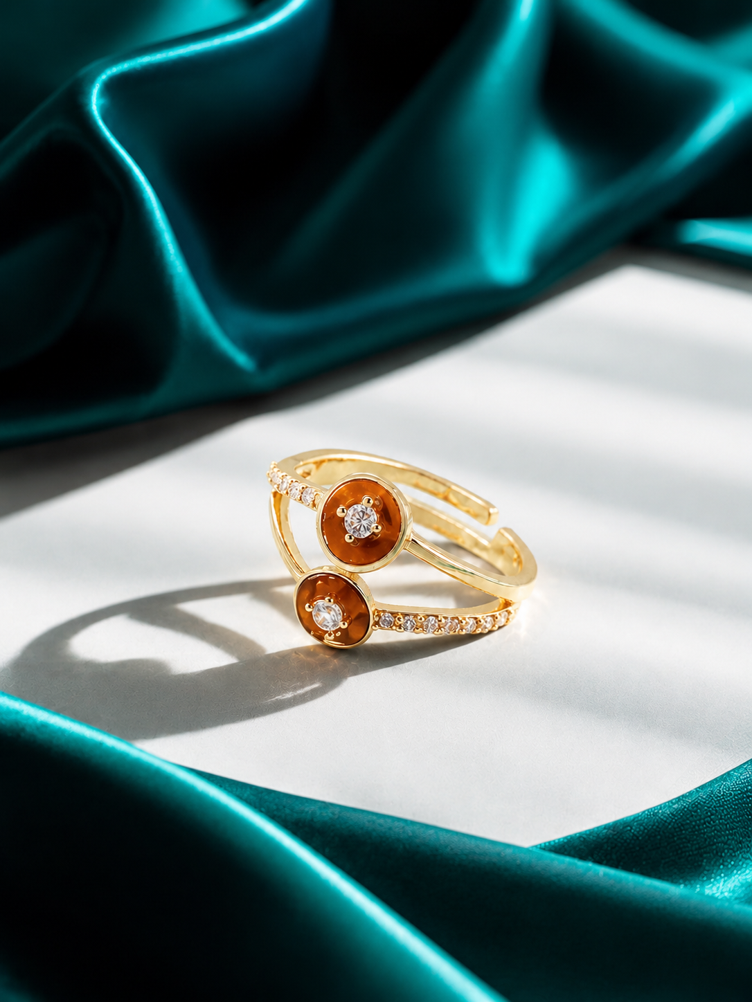 Marigold Adjustable Ring