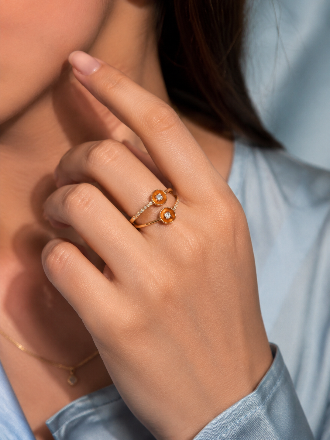 Marigold Adjustable Ring