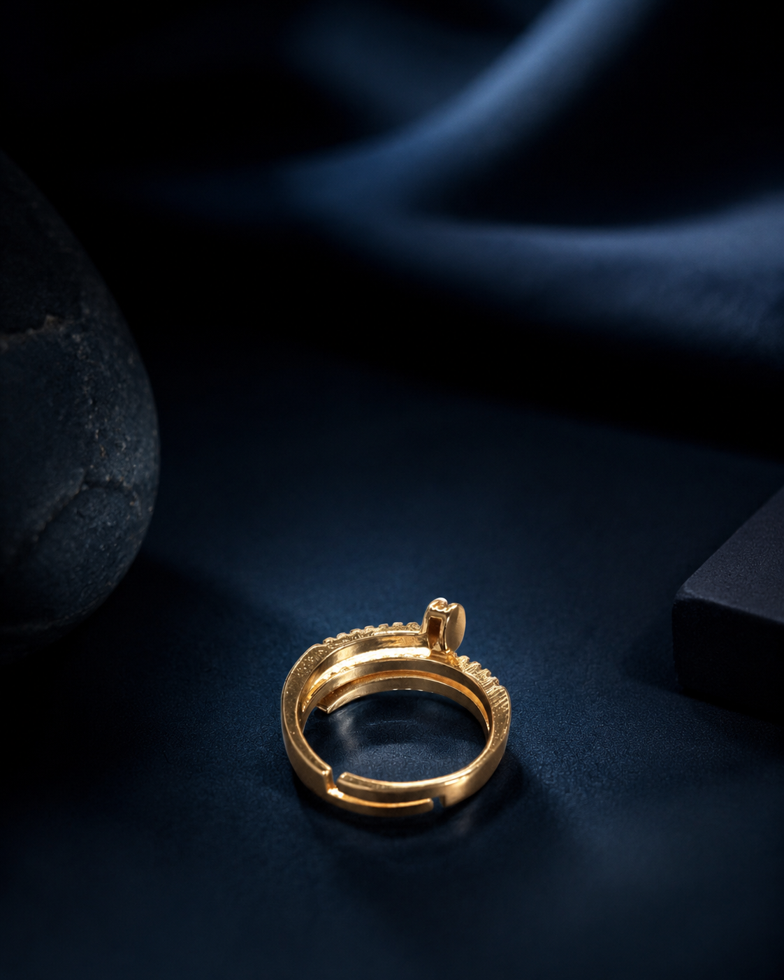 Olive Adjustable Ring