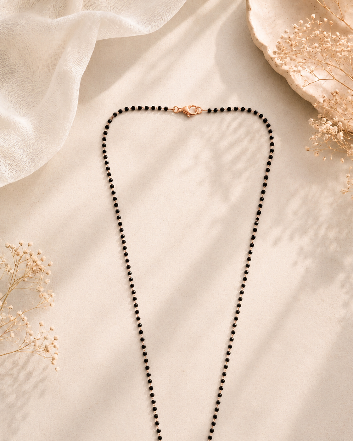 Khushi Full Black Beads Mangalsutra