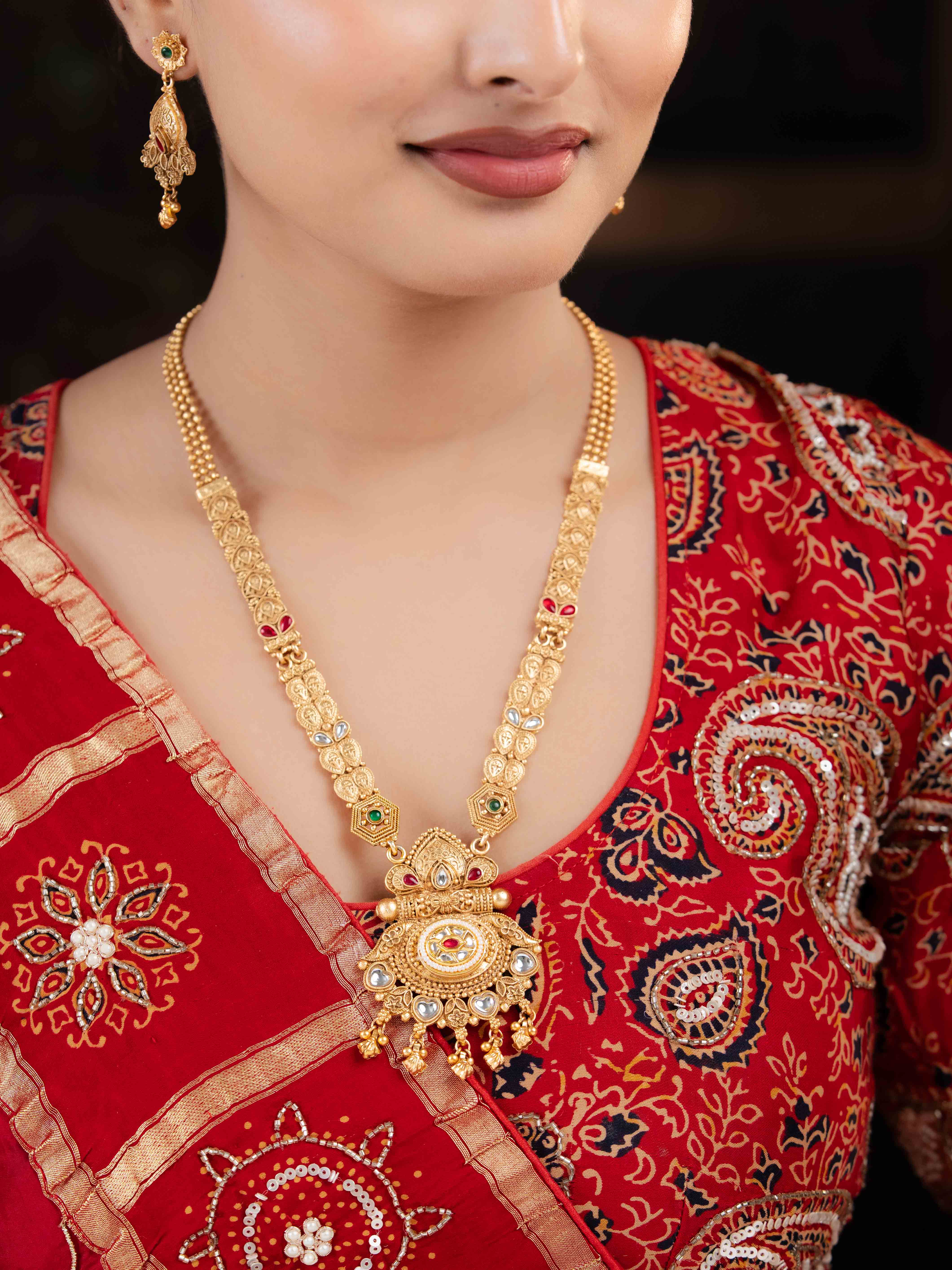 Rupal Necklace Set