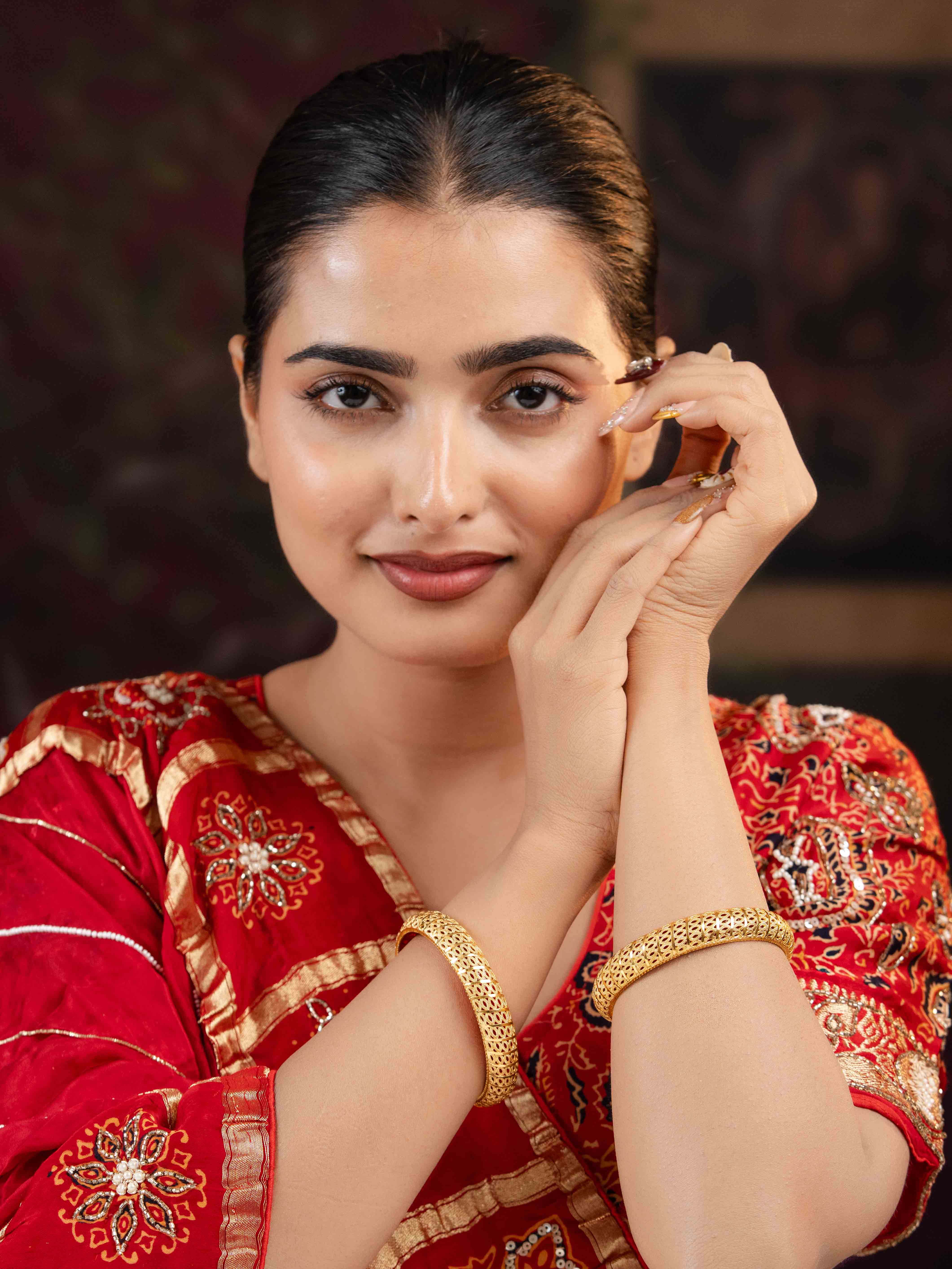 Rani Red bala Bangle (Set of 2 )