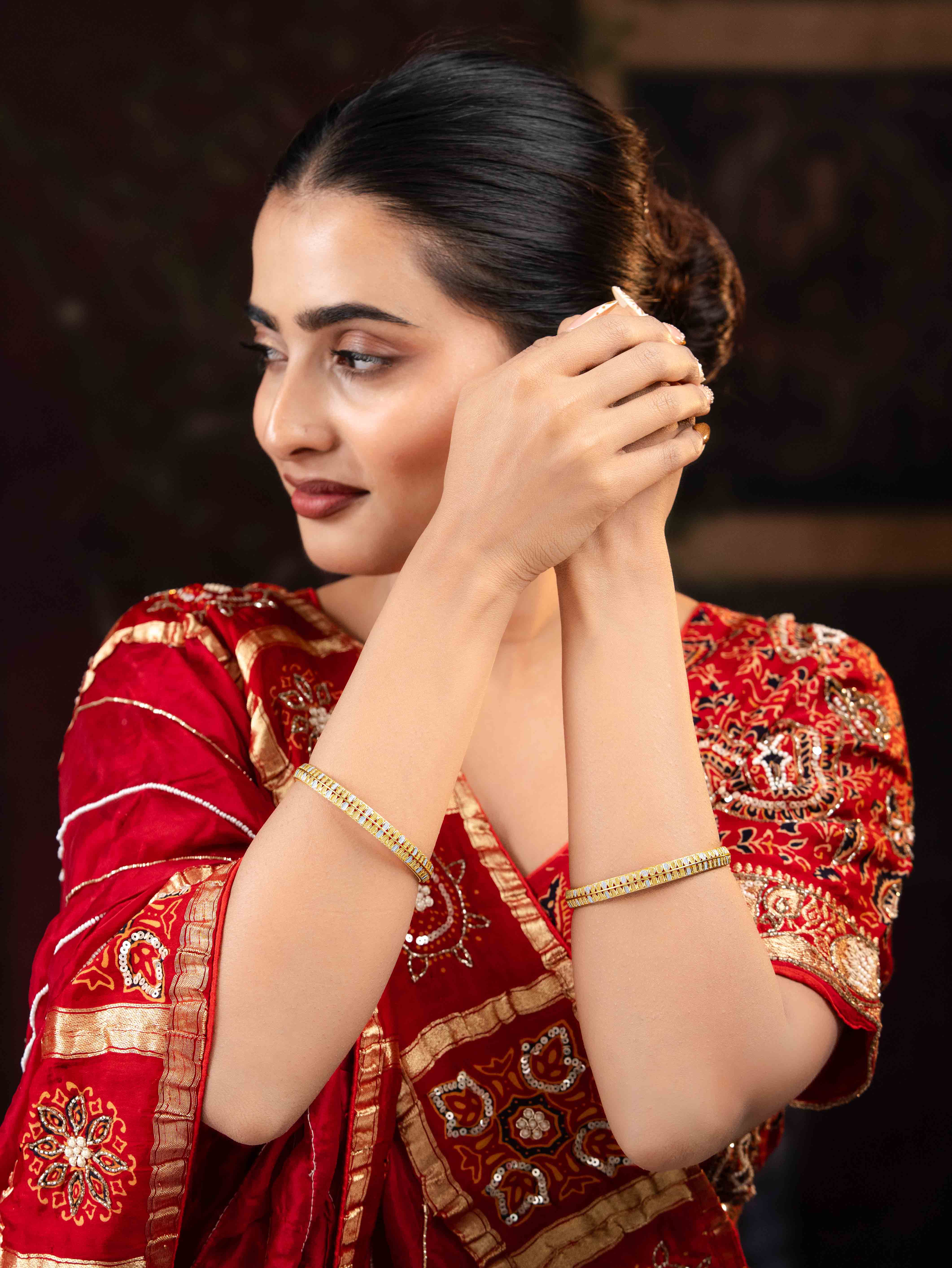 Diya Bangle (Set of 2)