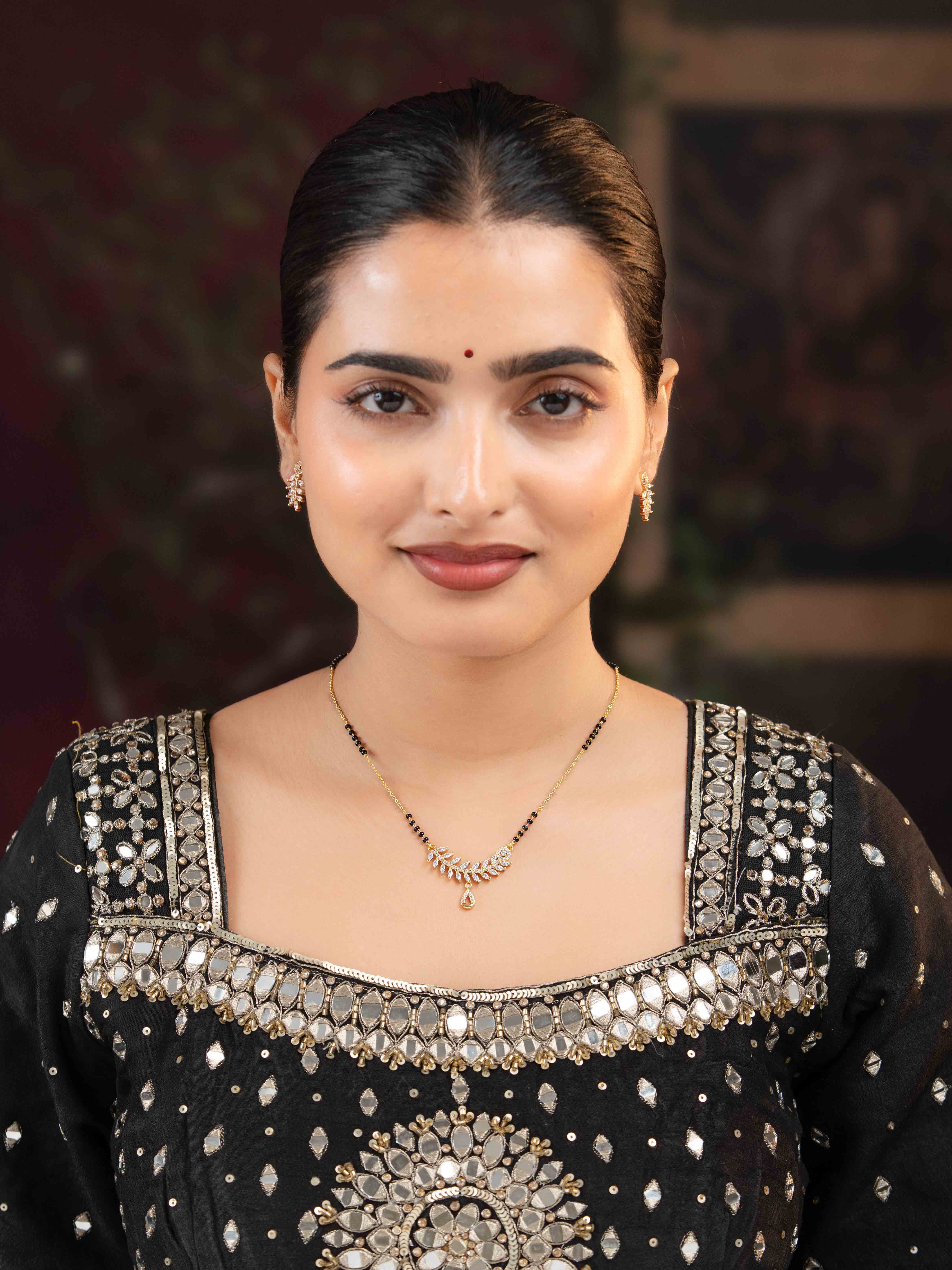 Archi Mangalsutra with Earrings