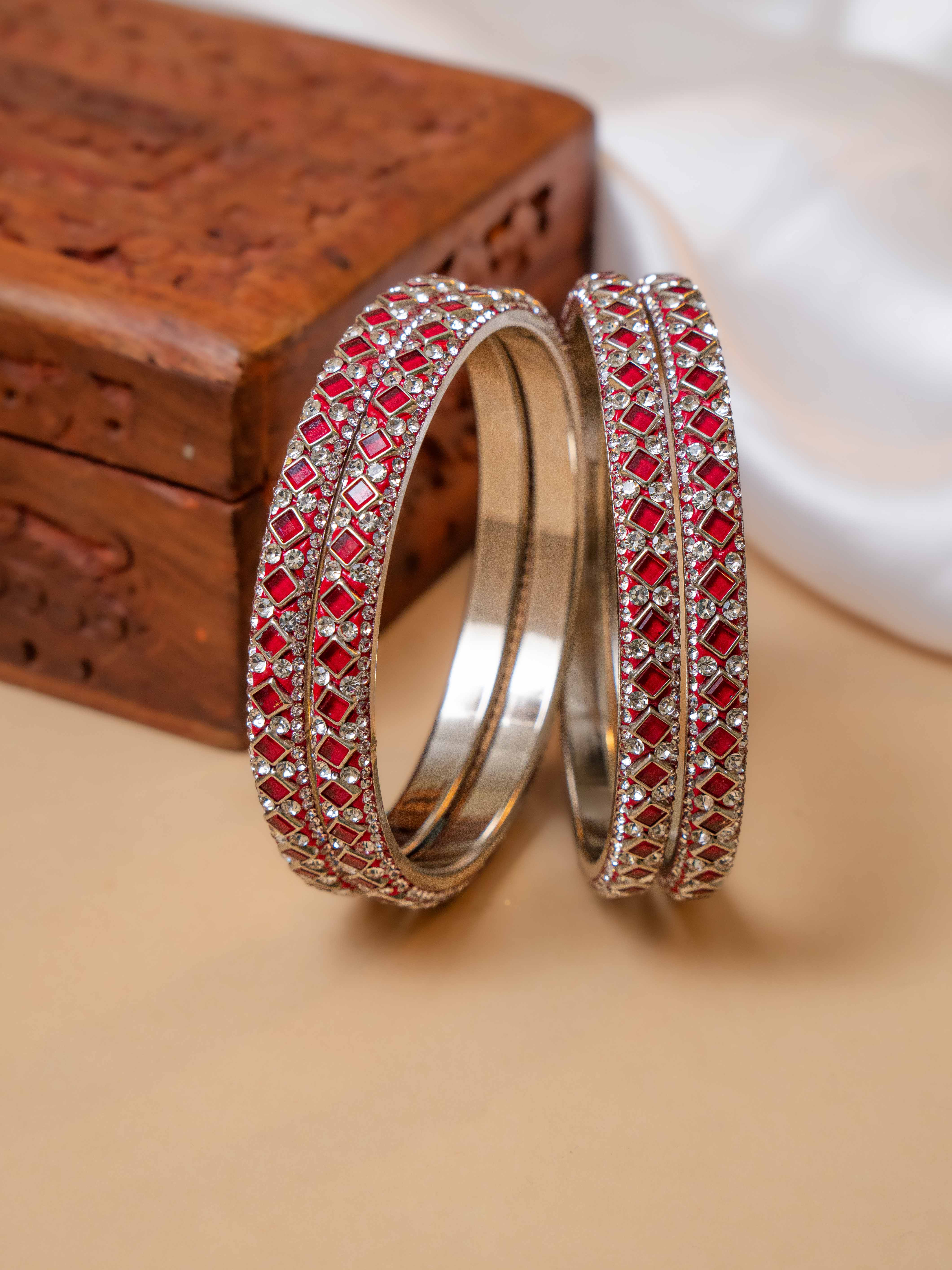 Shrinika festive bangles ( Set of 4 )