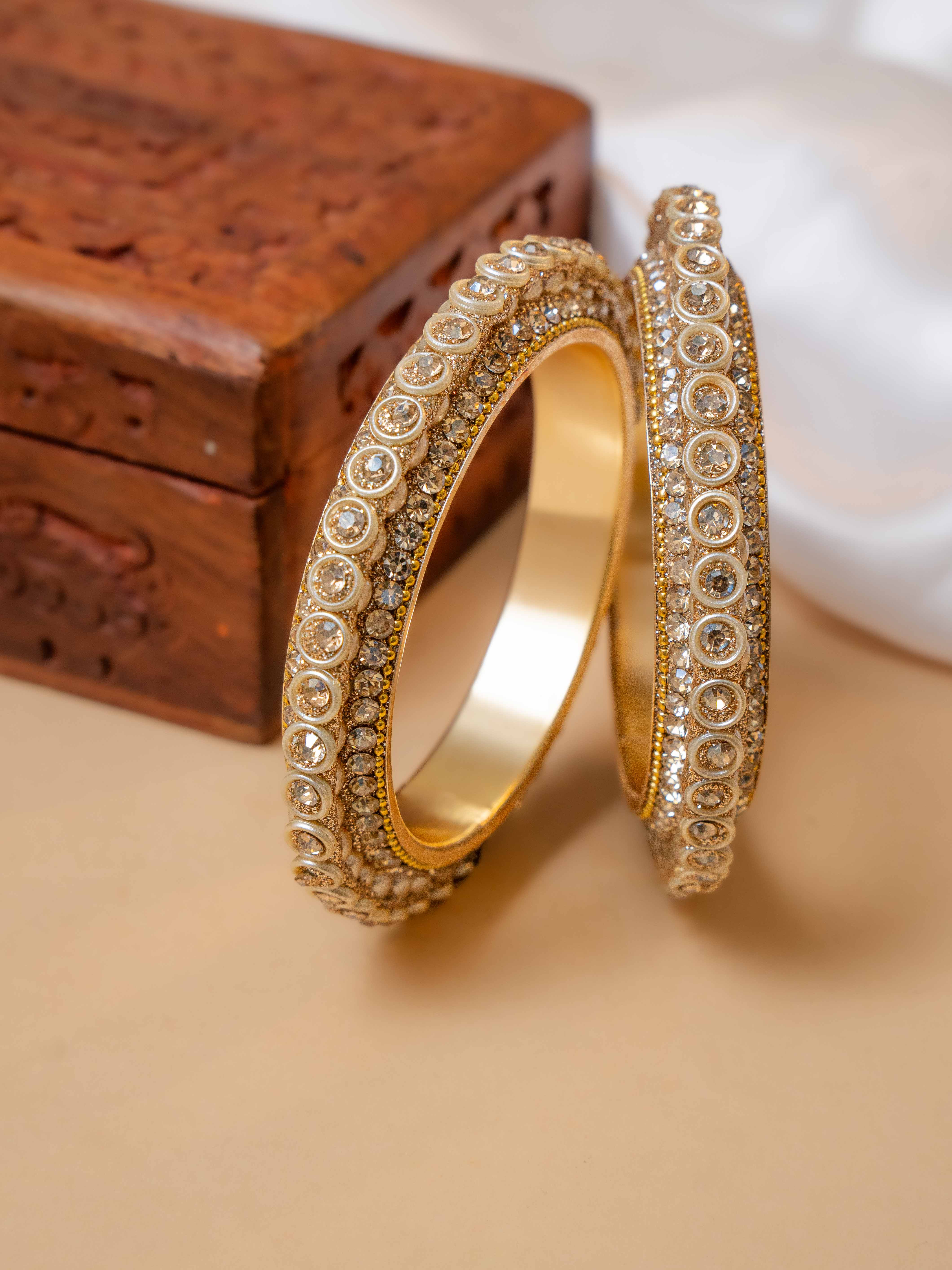 Charumati Festive Bangles (Set Of 2)