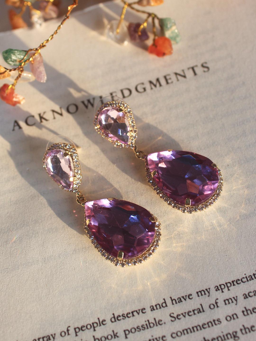 Day-Glow Drop Earrings - Zeraki Jewels 