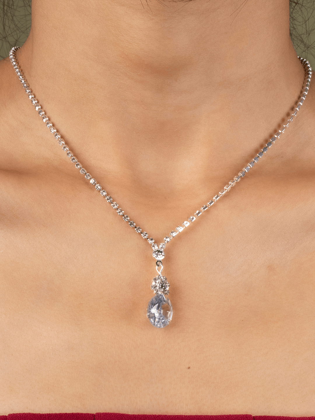 Diamond Strand Necklace - Zeraki Jewels 