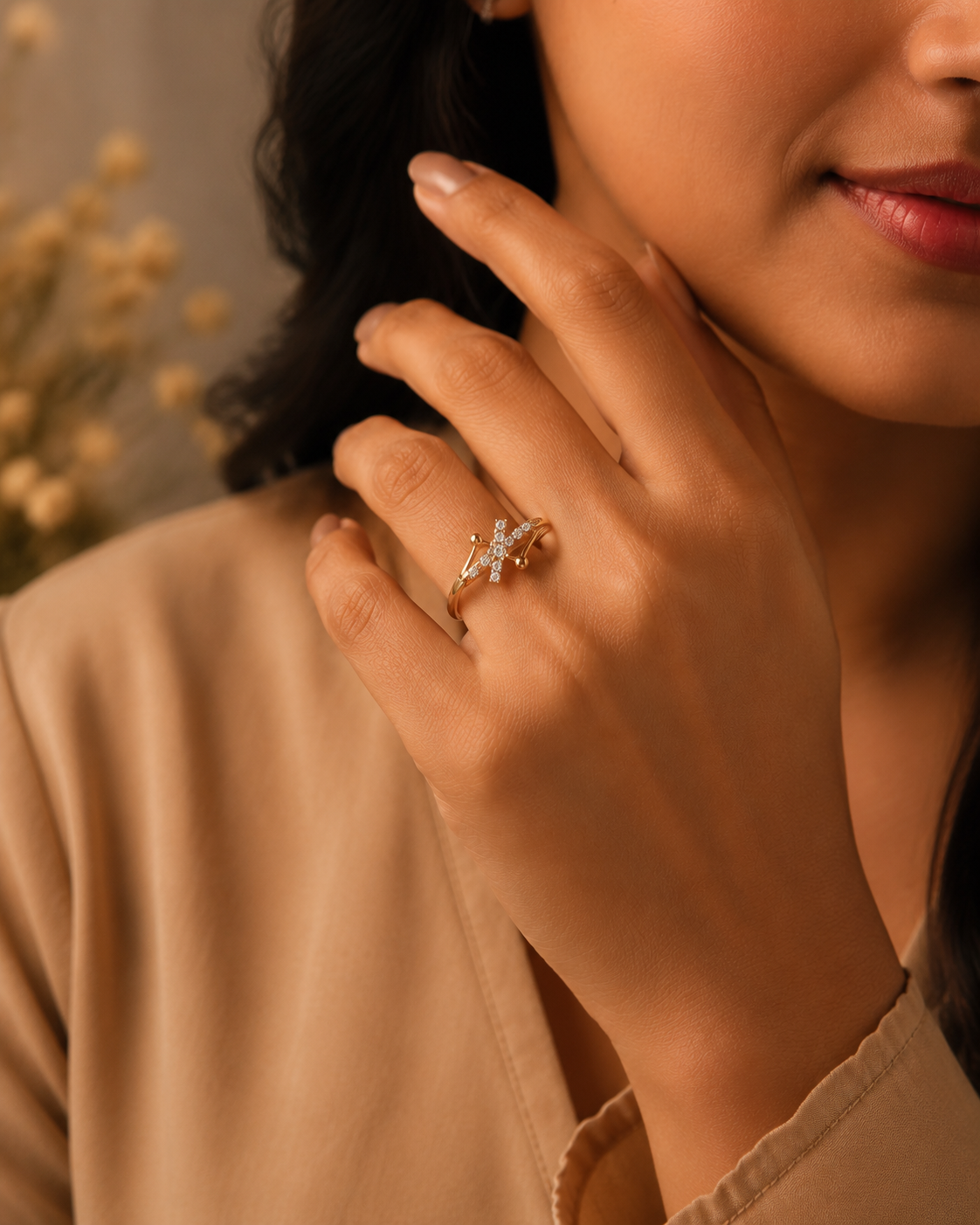 Round Adjustable Ring