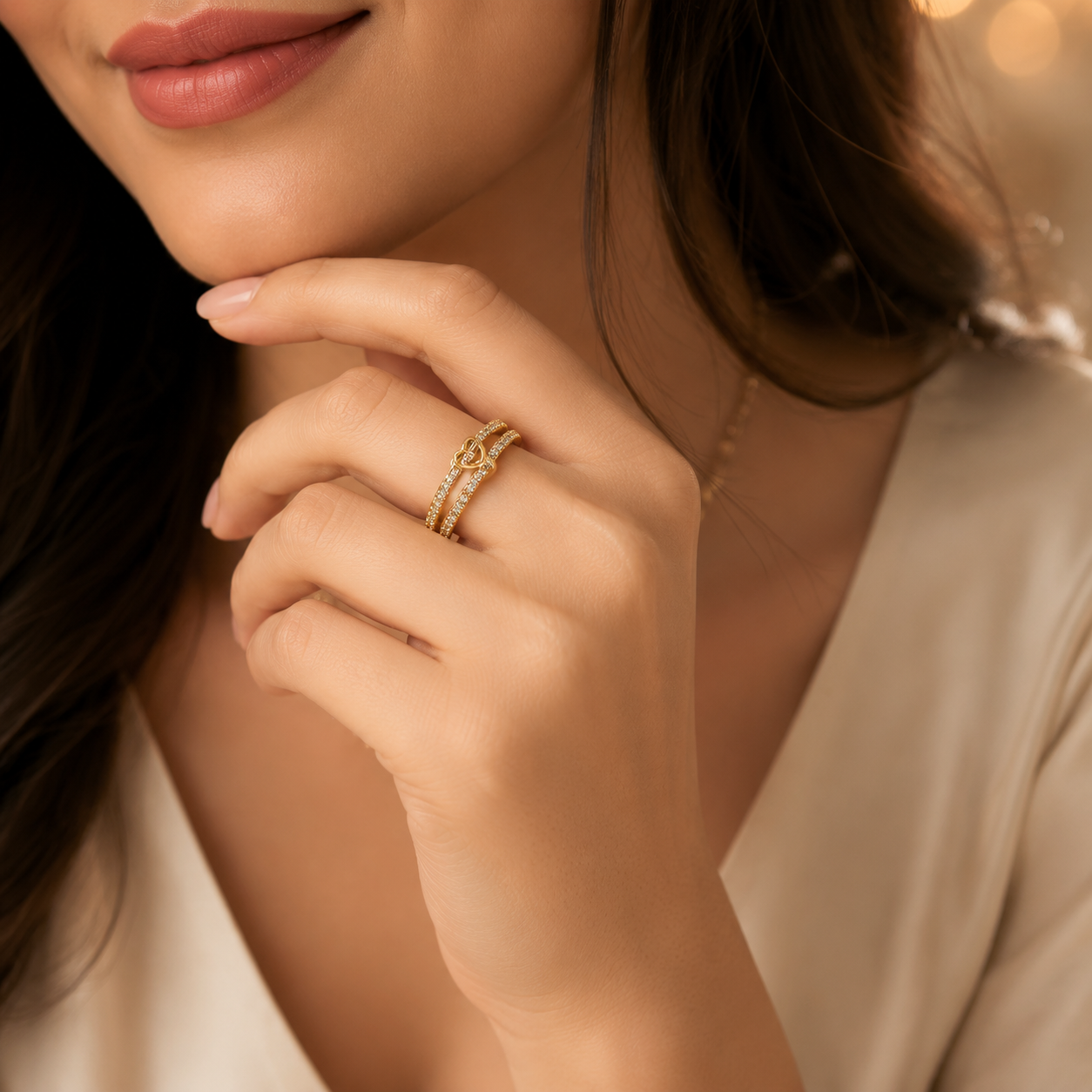 Vaani Adjustable Ring